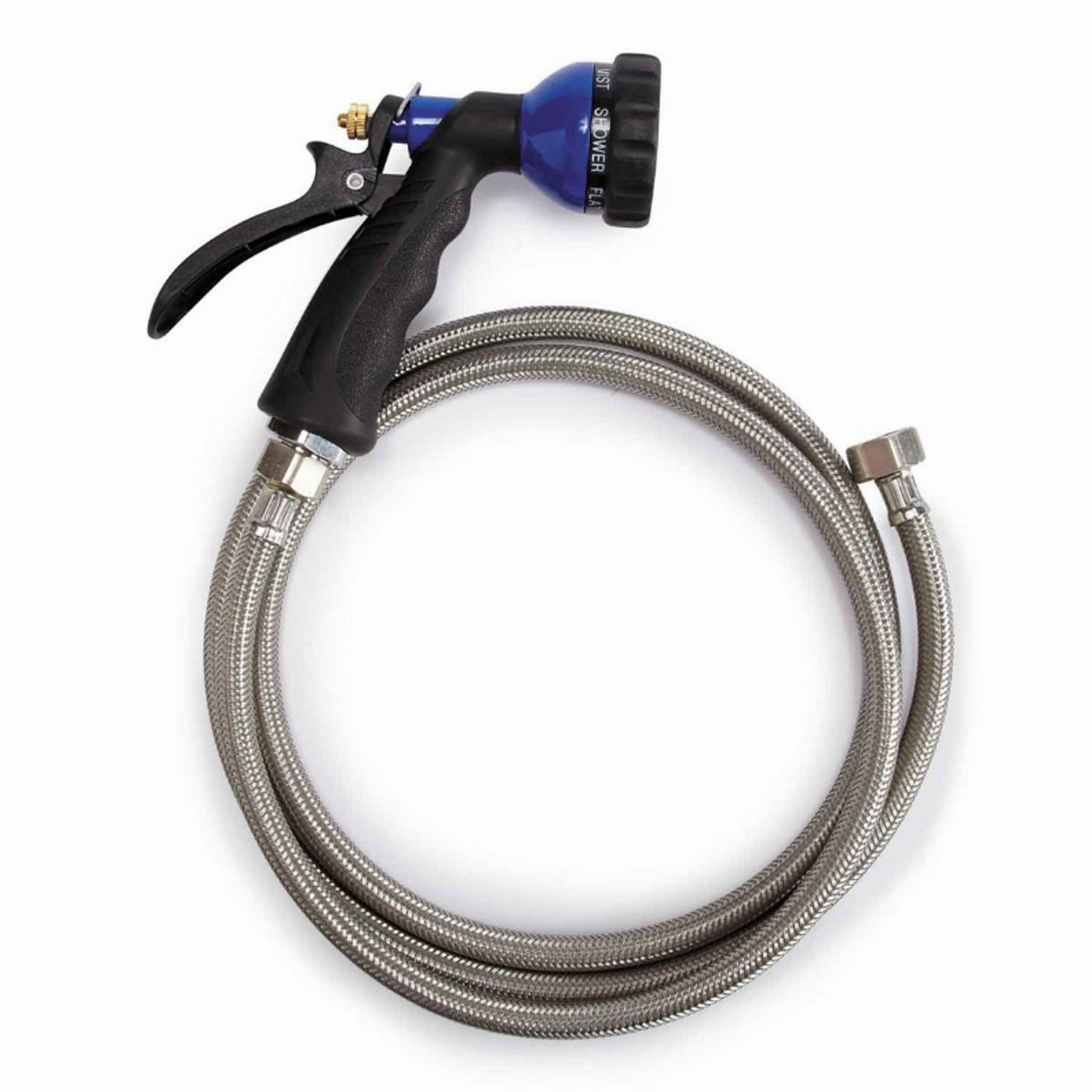 ME 6in1 Spray Hose 60In Blu Image 1