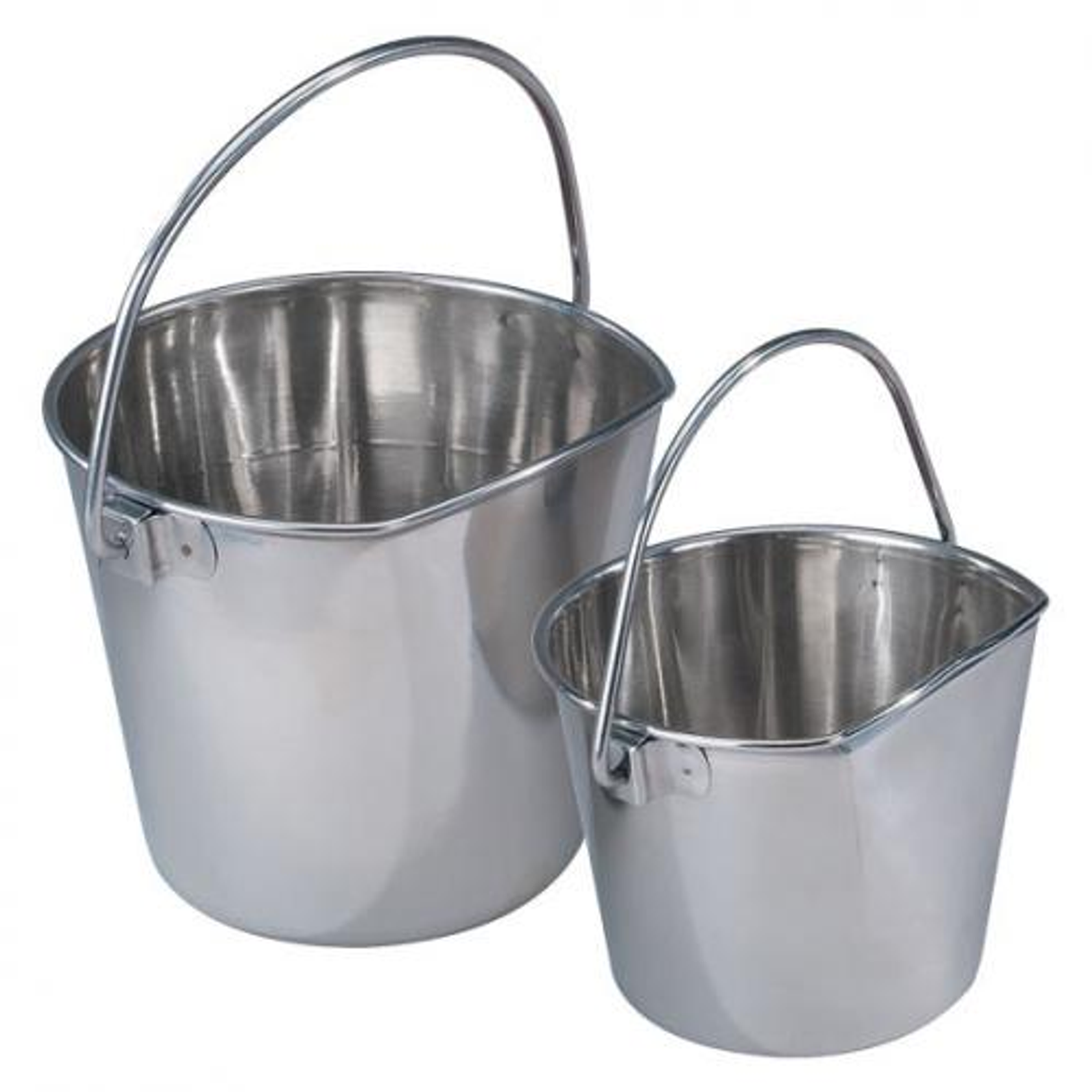 ProSelect Stainless Flat Sided Pail Image 1