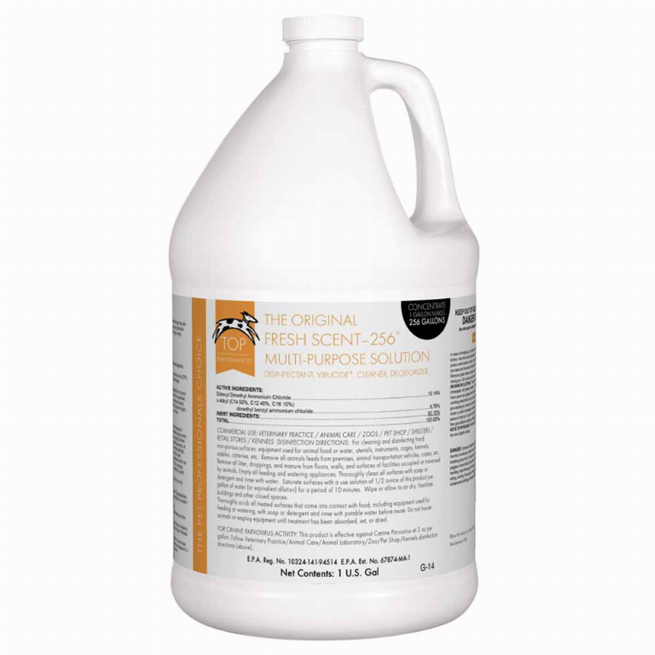 TP 256 Disinfectant Fresh Scent Gallon Image 1