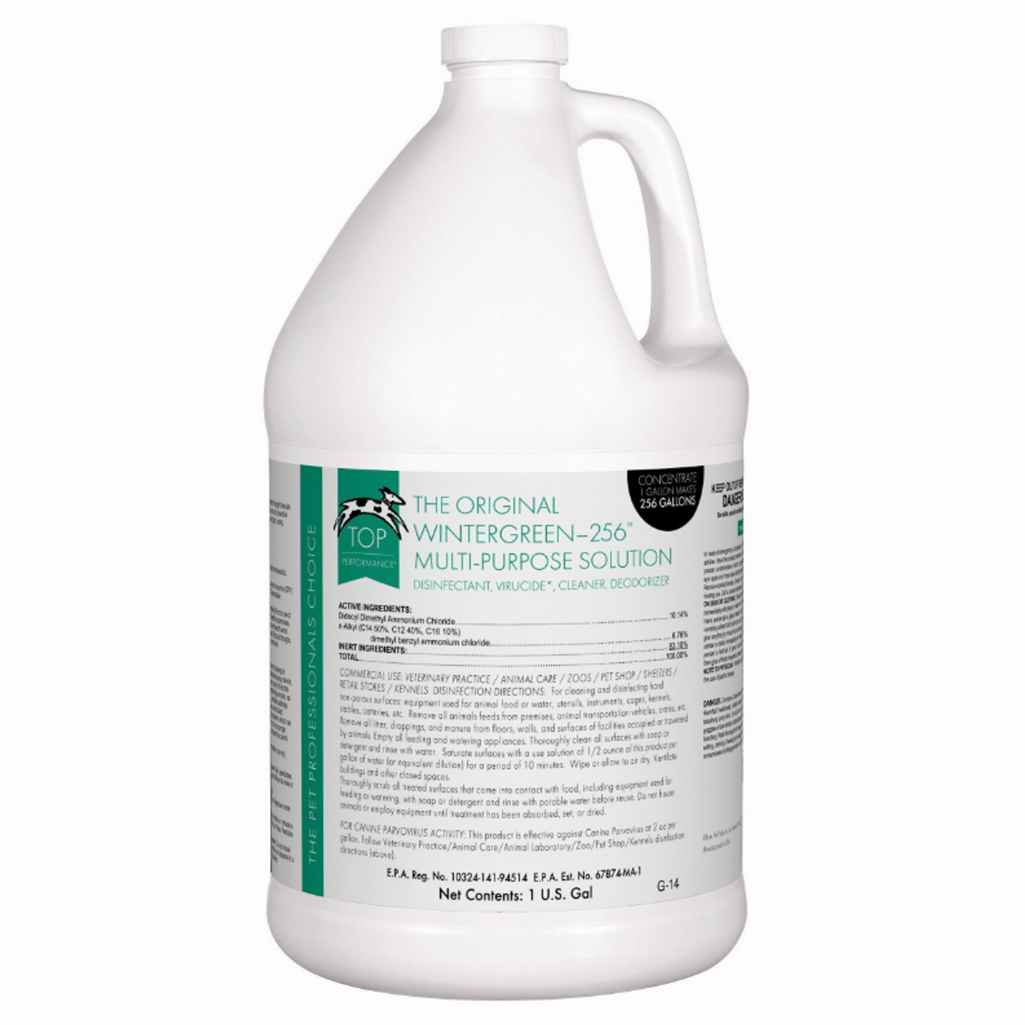 TP 256 Disinfectant Wintergreen Gallon Image 1