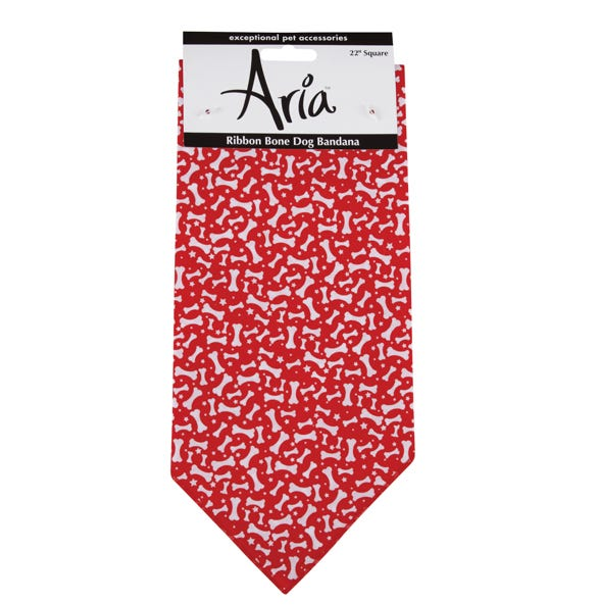 AR Bone Bandana Red Image 1