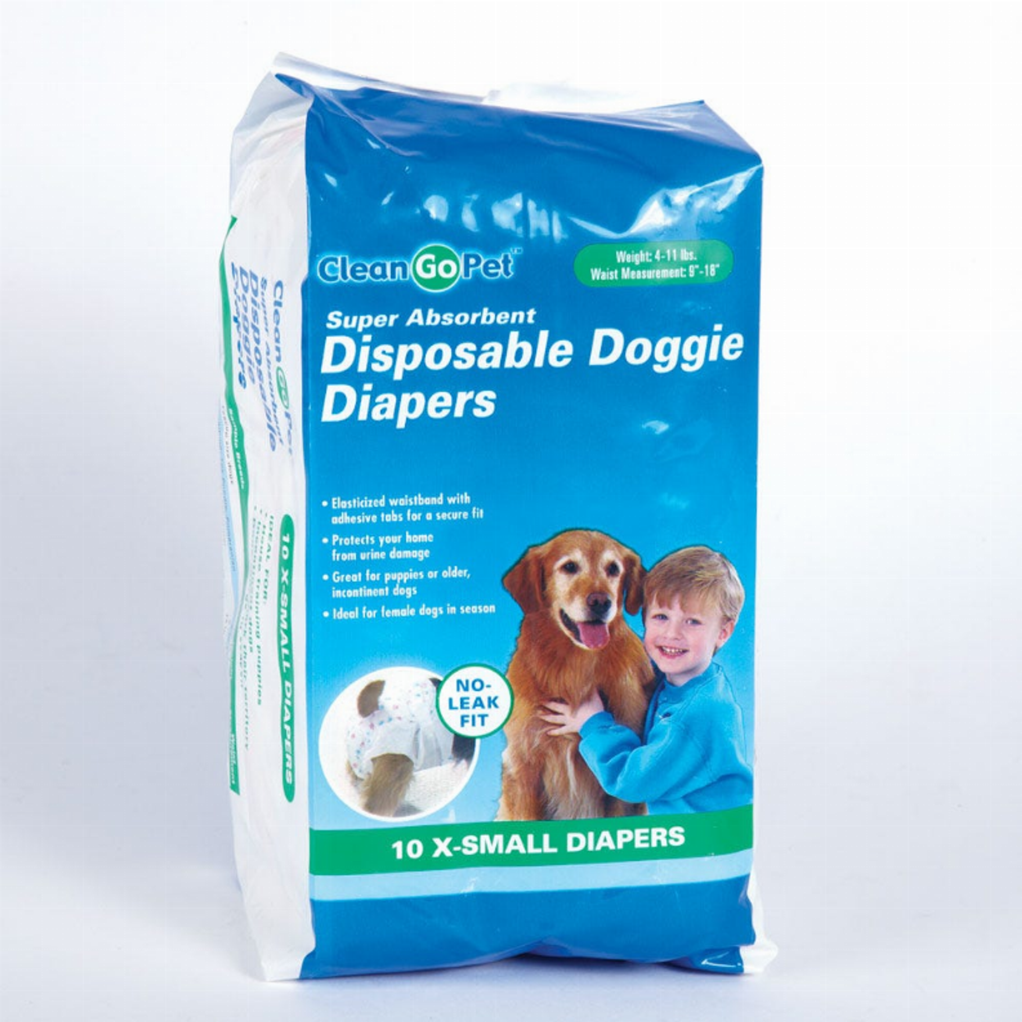 CG Disposable Doggy Diapers XS Image 1