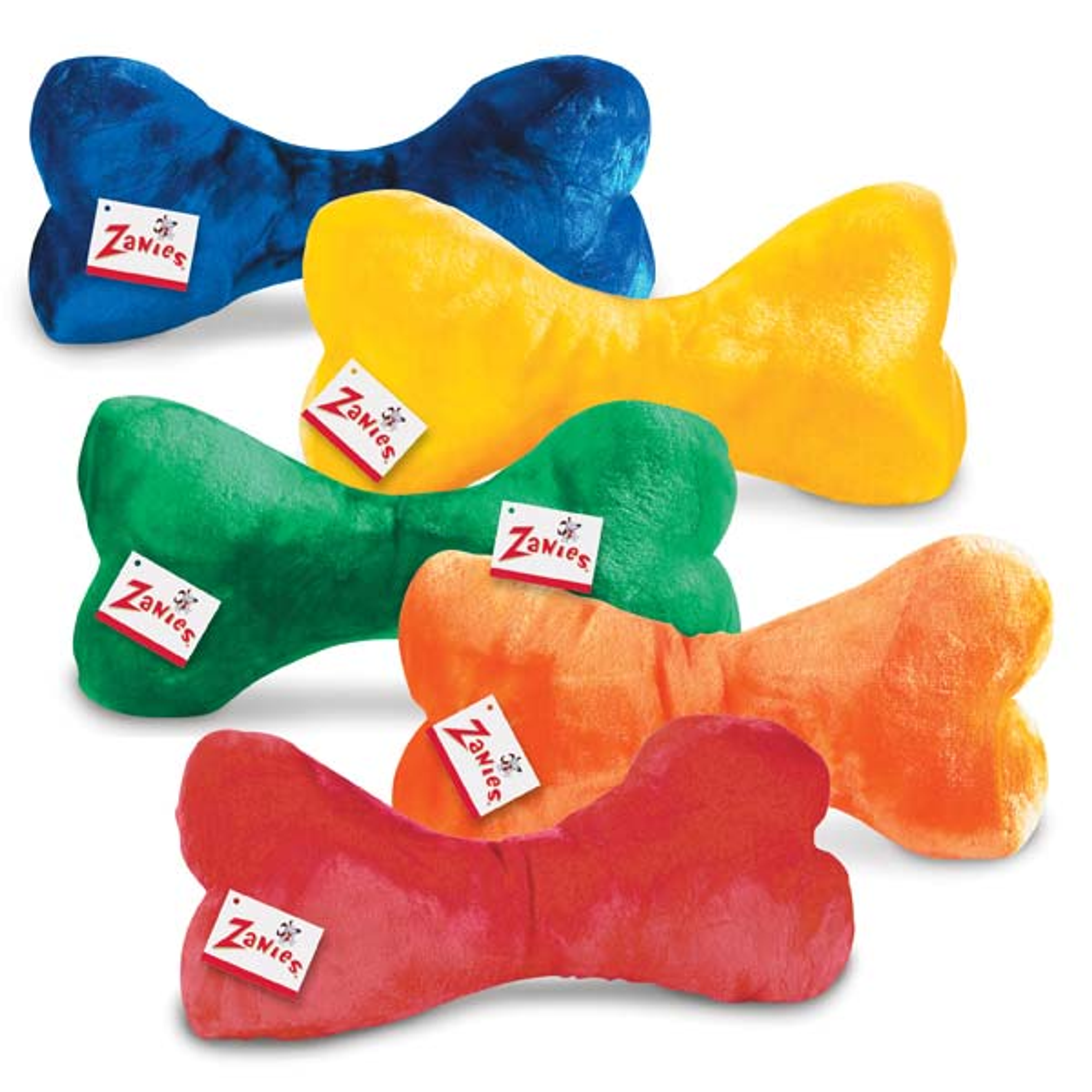 ZA Mega Color Plush Bone 16.5In Asst Image 1