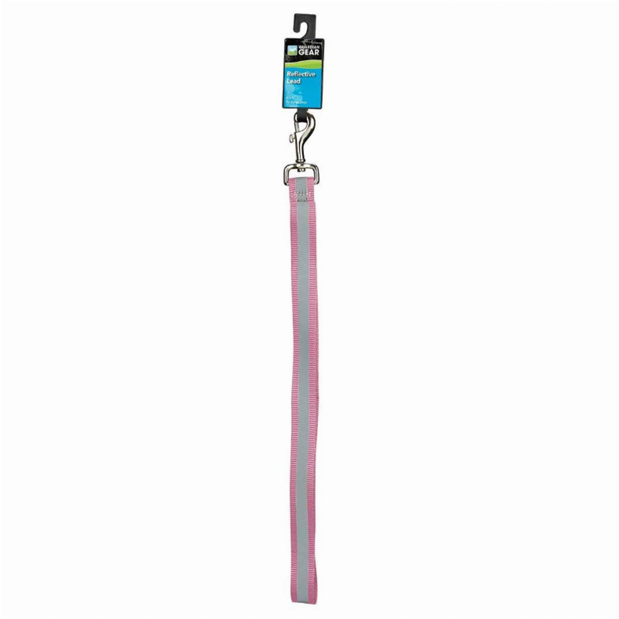 GG Reflective Lead 6Ftx1In Pnk Image 1