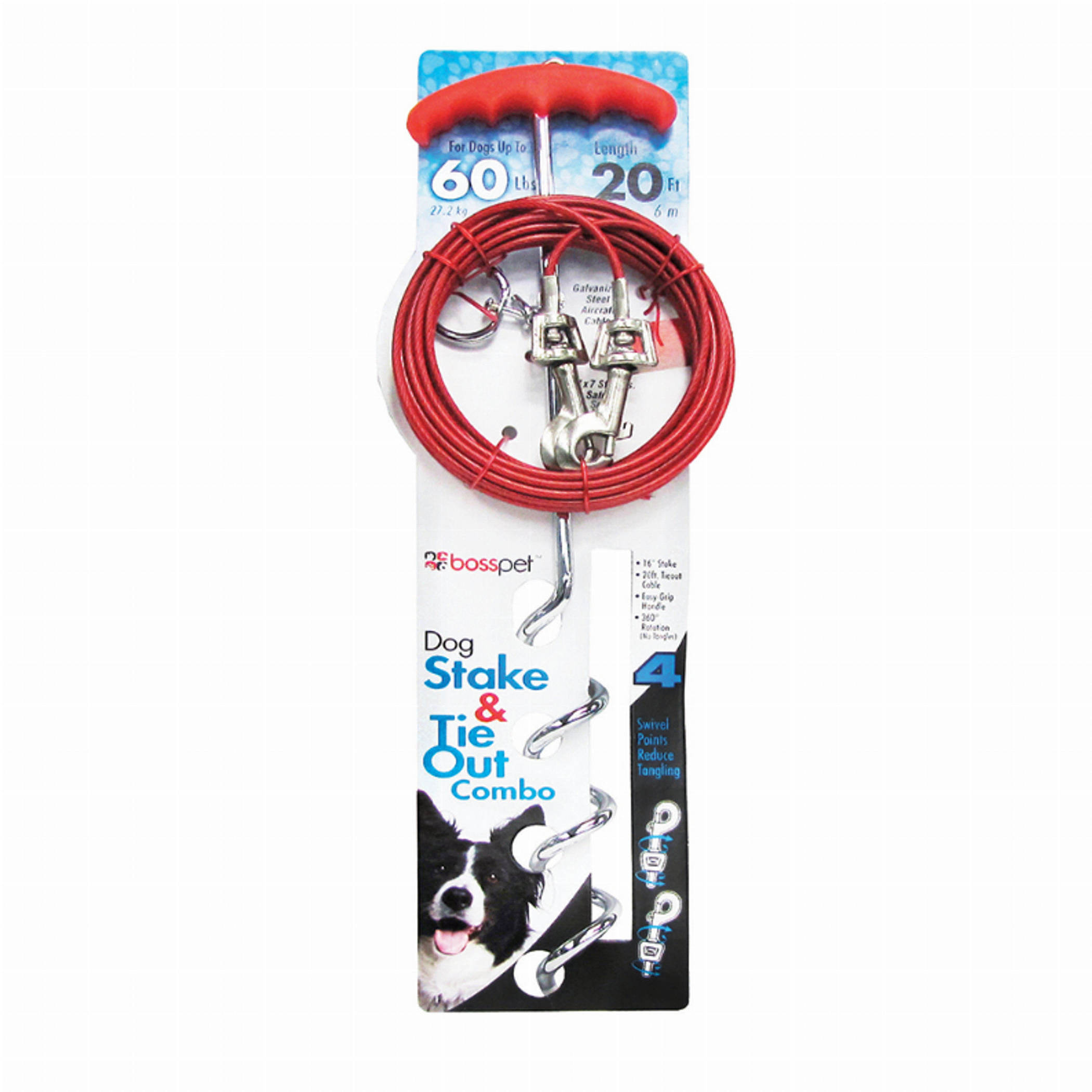 Spiral Stake/Cable Tieout Image 1
