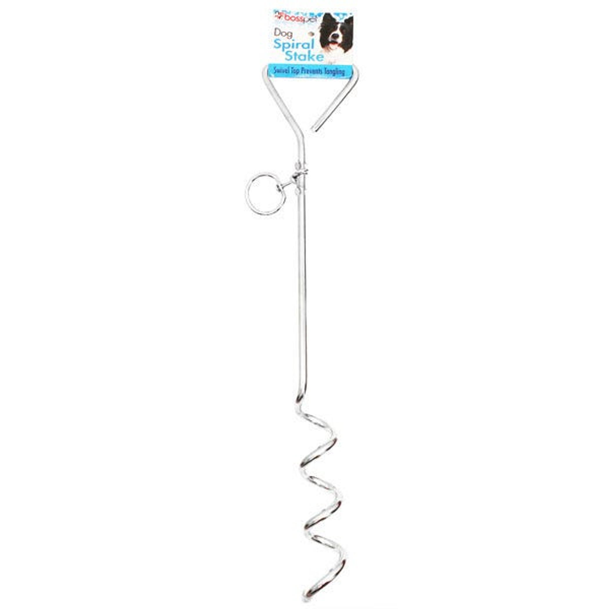 Prestige Tie Out Spiral Stake 18in Image 1