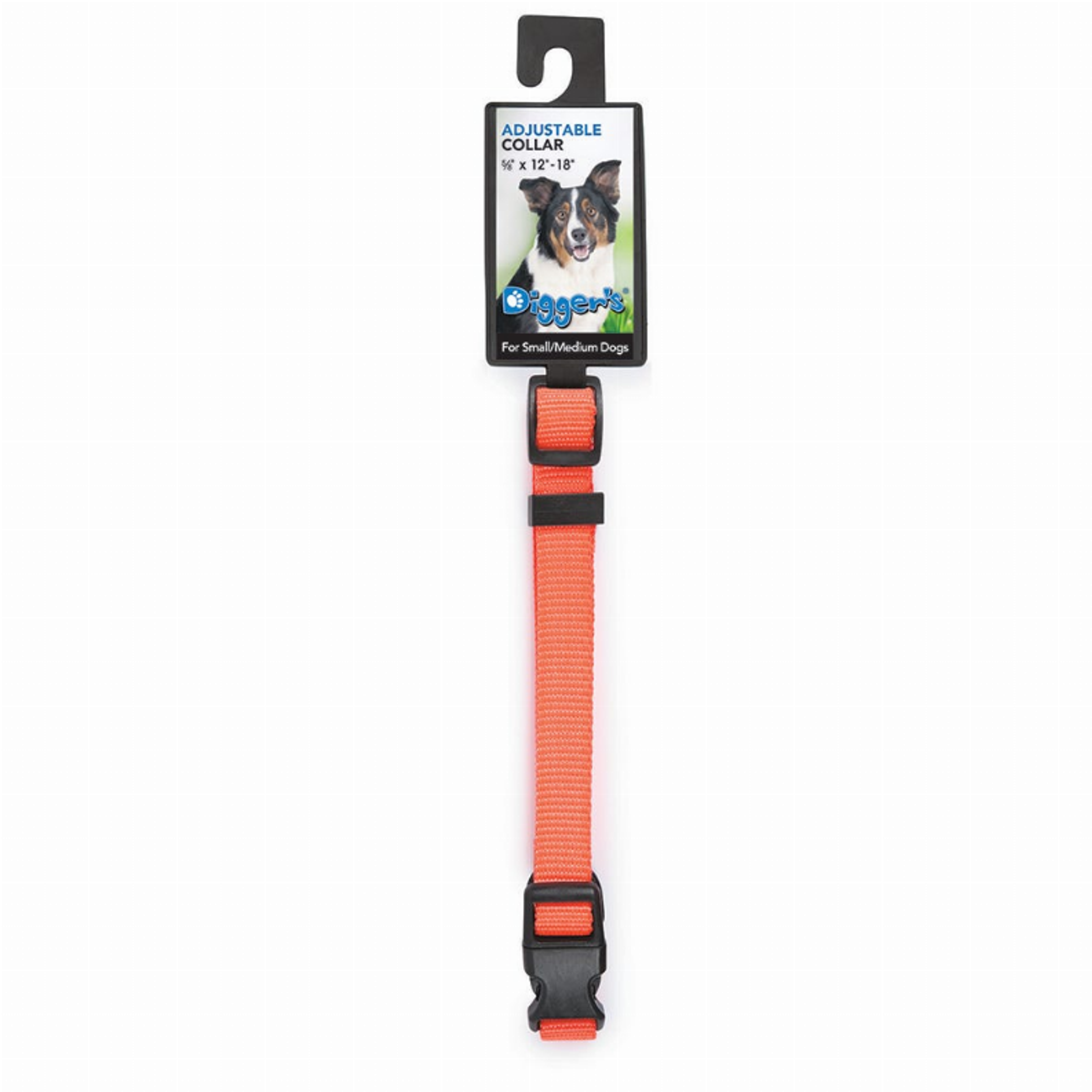 DGR 1in Adjustable Collar Neon Org Image 1