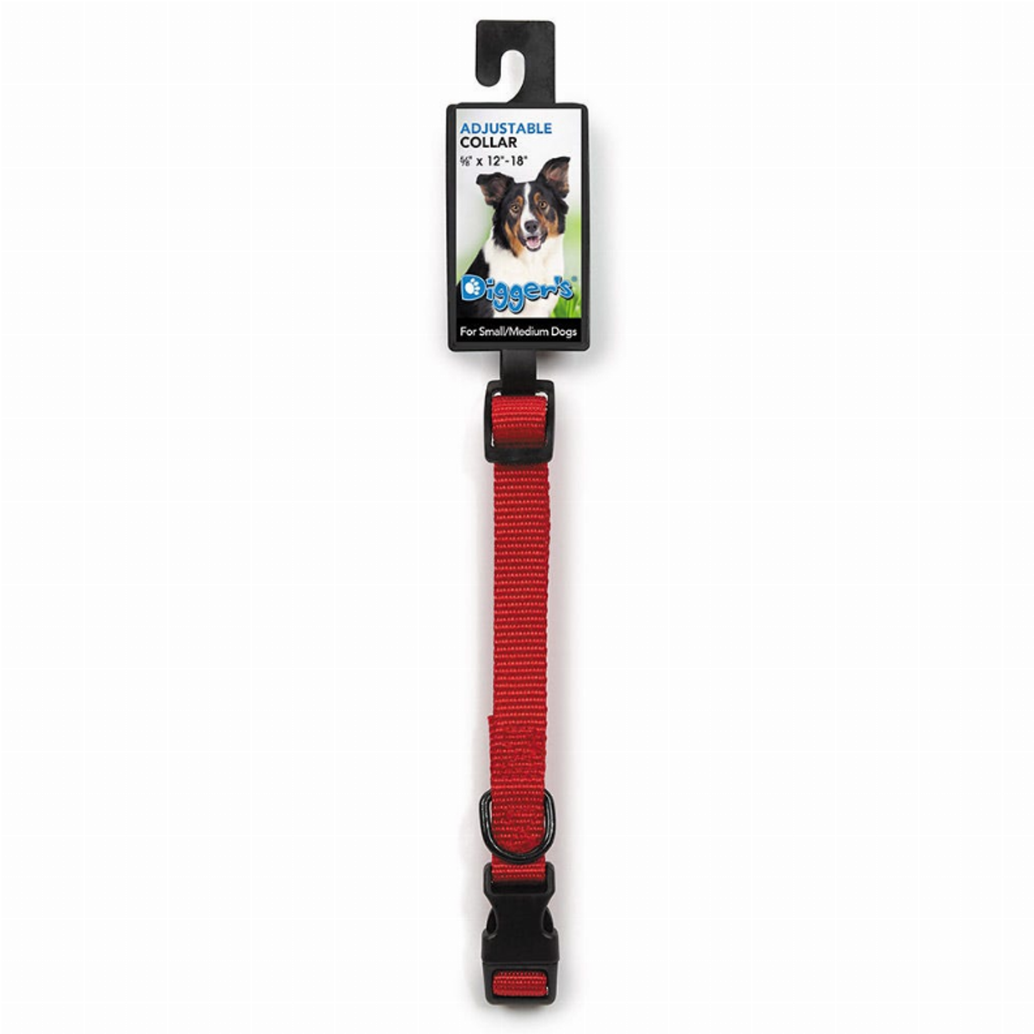DGR 1in Adjustable Collar Red Image 1