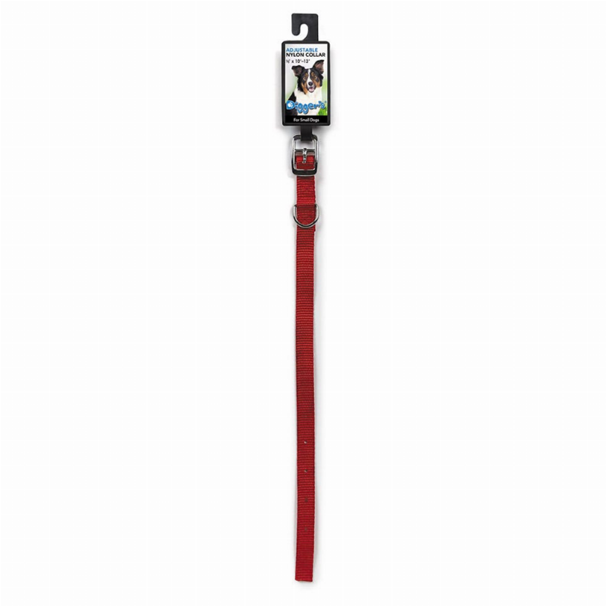 DGR 5/8in Nylon Collar 16in Red Image 1