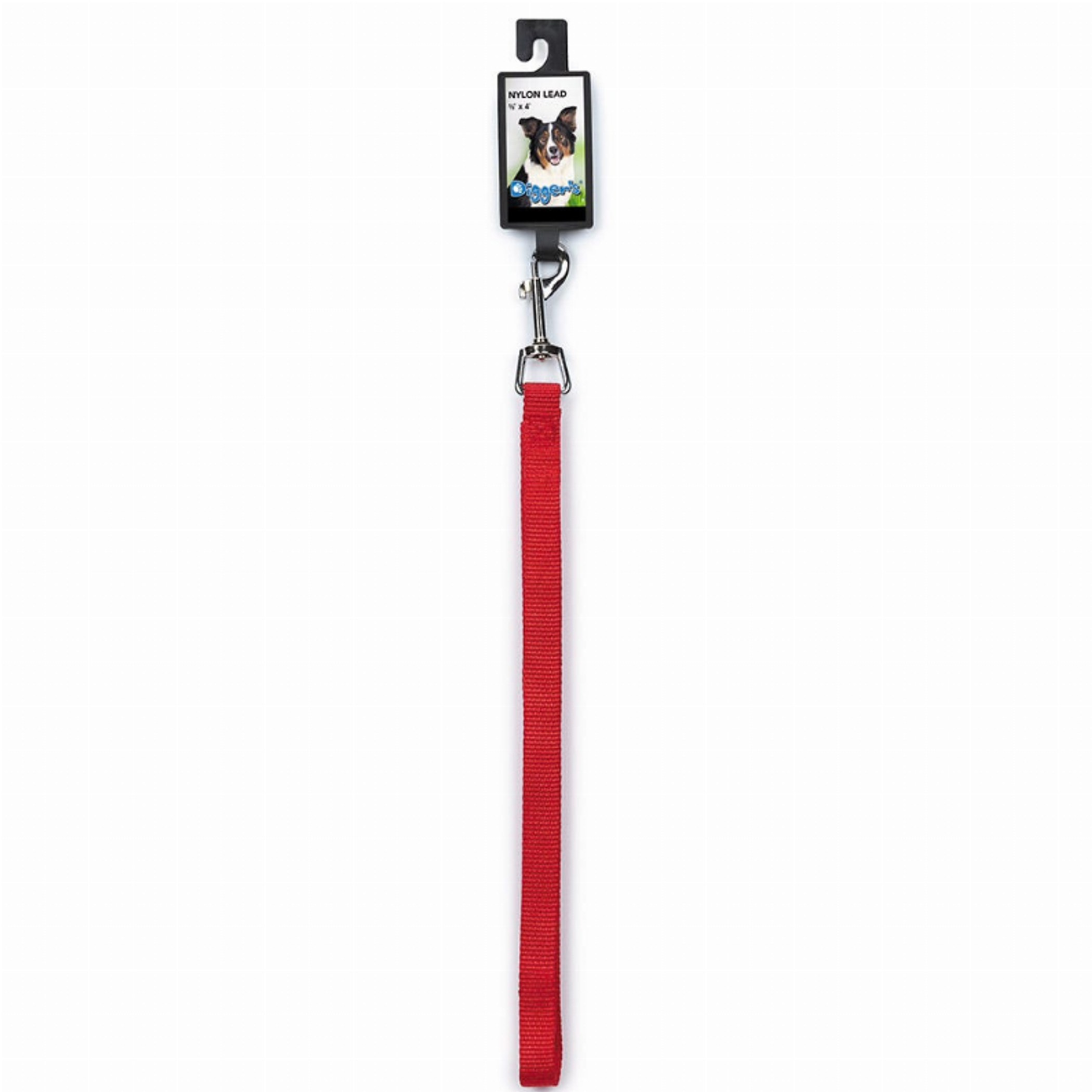 DGR 5/8in Nylon Lead 72in Red Image 1
