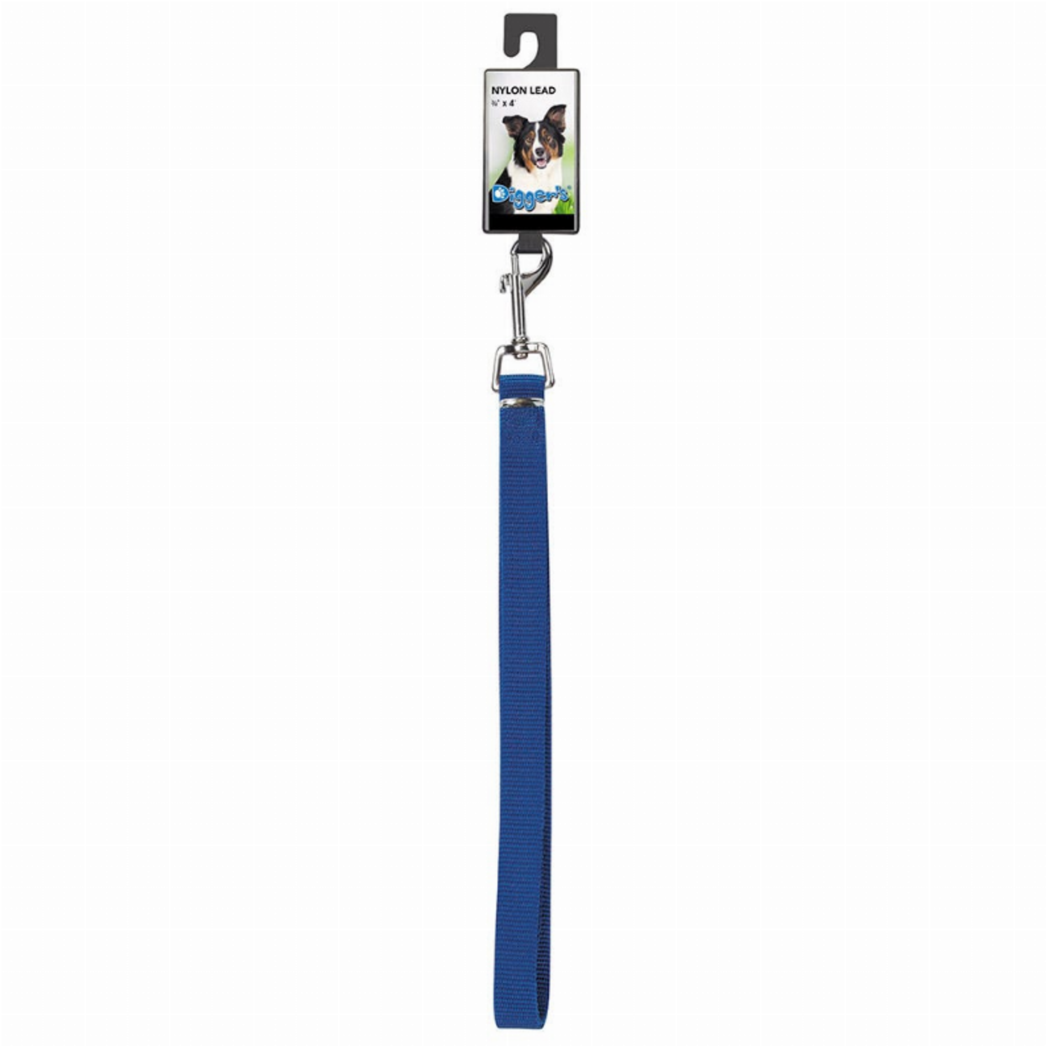 DGR 3/4in Nylon Lead 48in Blue Image 1
