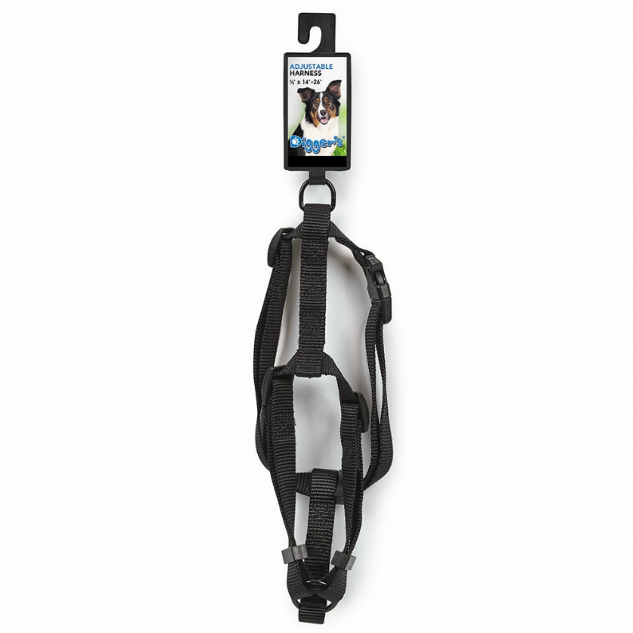 DGR 5/8in Adjustable Harness Black Image 1