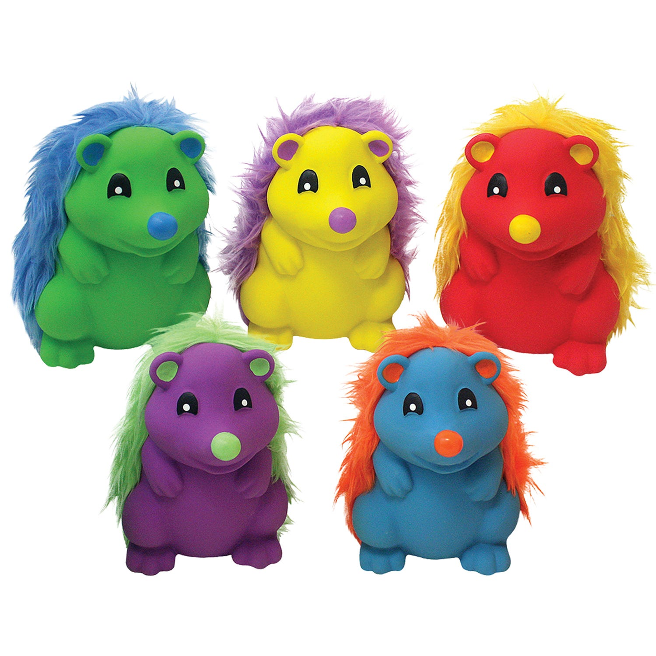 MP Latex Hedgehog Assorted 5In Image 1