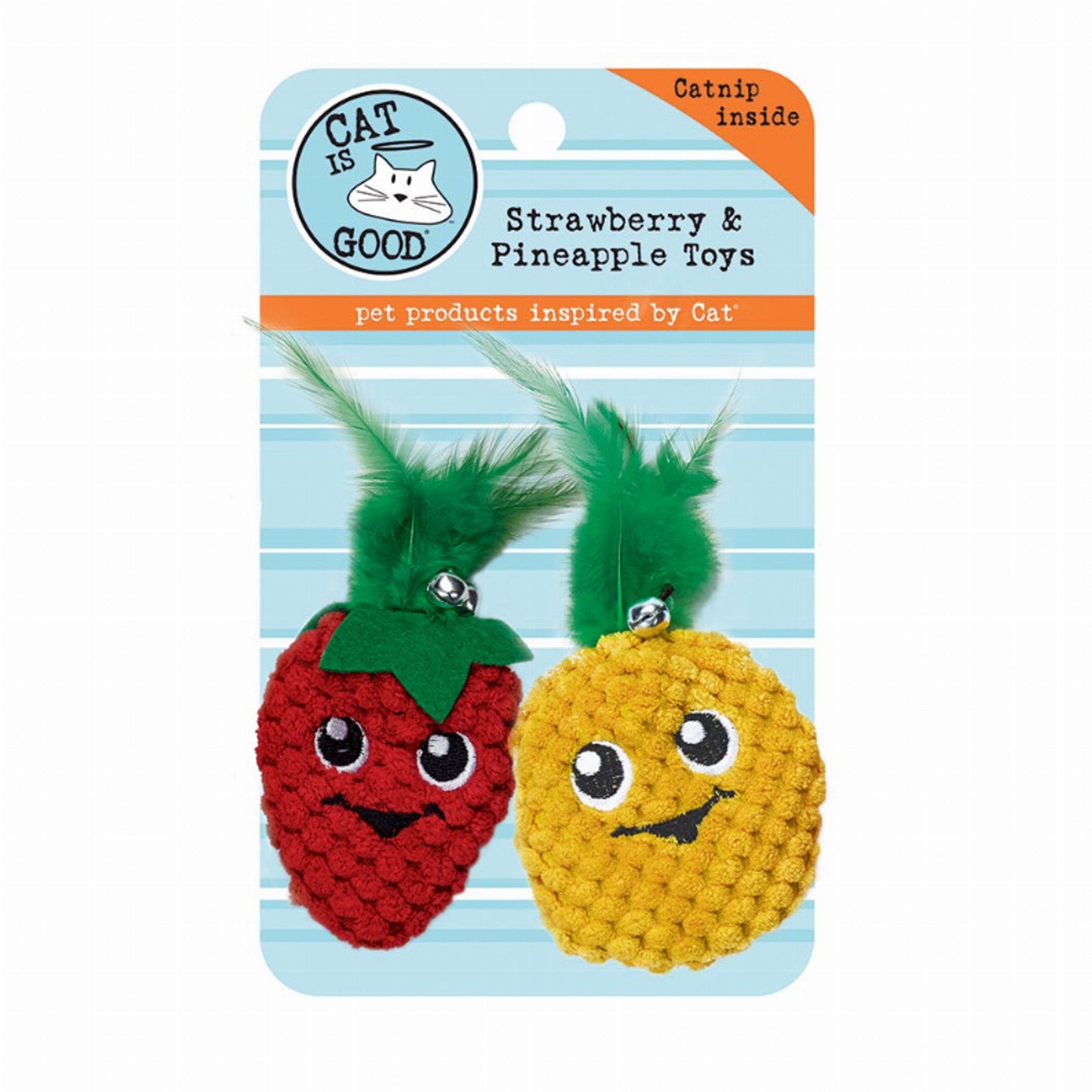 CIG Strawberry & Pineapple Toy 2pk Image 1