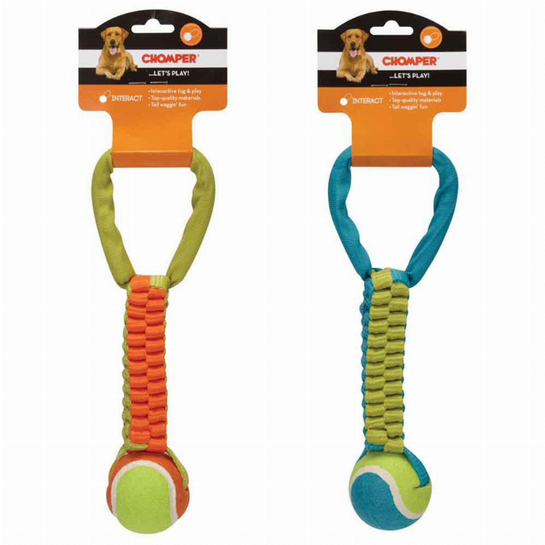 CHP Braided Nylon Tennis Ball Tug Image 1