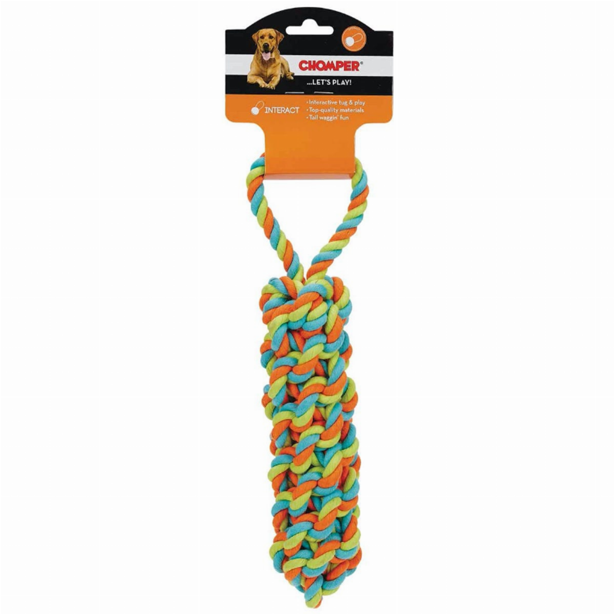 CHP Woven Rope Monkey Fist Tug Image 1