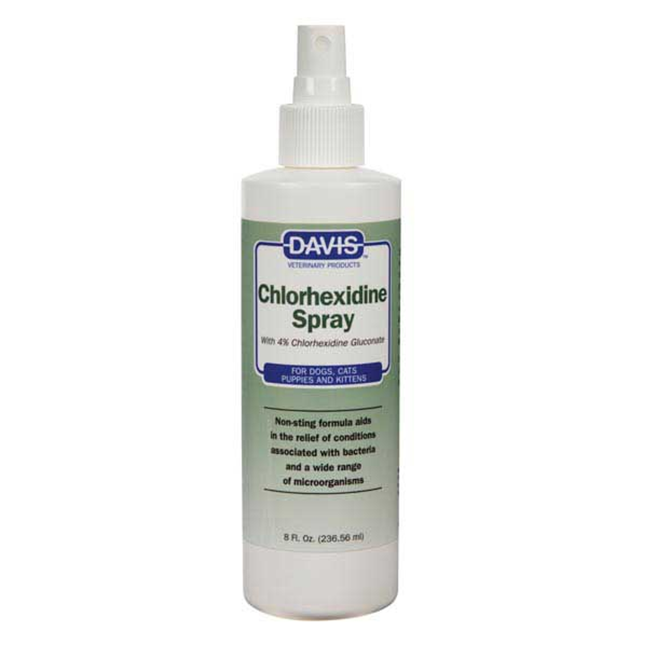 Davis Chlorhexadine Spray 4% 8oz Image 1