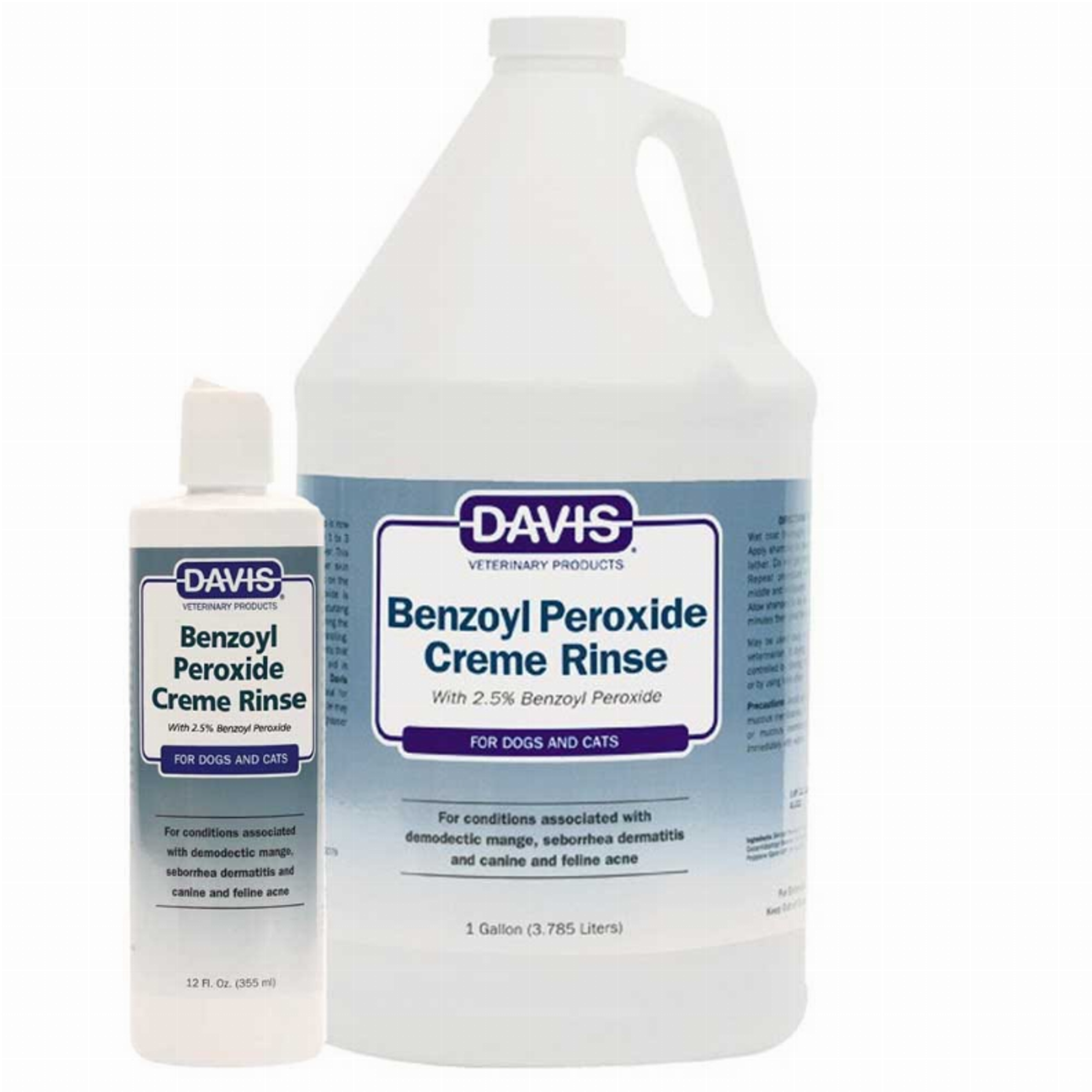 Davis Benzoyl Peroxide Creme Rinse12oz Image 1