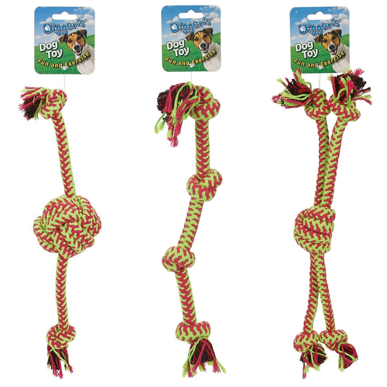 Digger's Rope Toys 20 Inches Asst Image 1