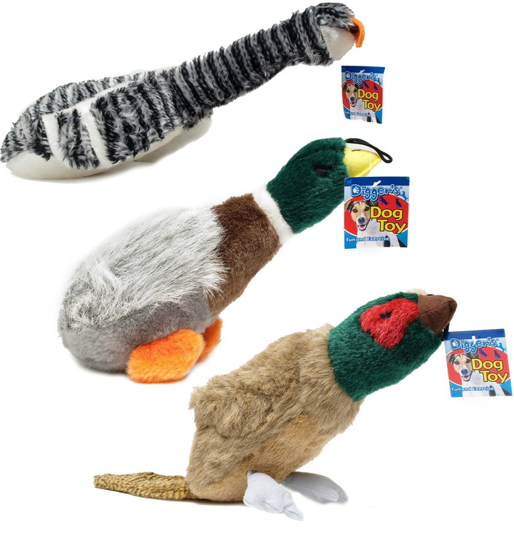 Digger's Waterfowl Plush Toys Asst Image 1