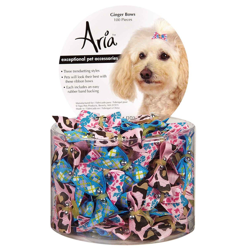 AR Ginger Bow Canister 100Pc Image 1