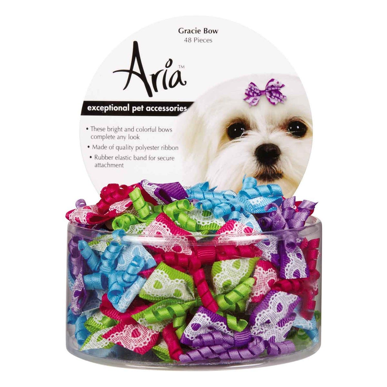 AR Gracie Bow Canister 48Pc Image 1