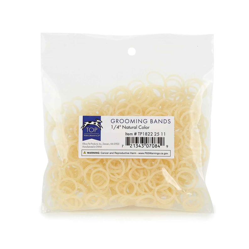 TP Grooming Bands 1/4in Natural Color Image 1