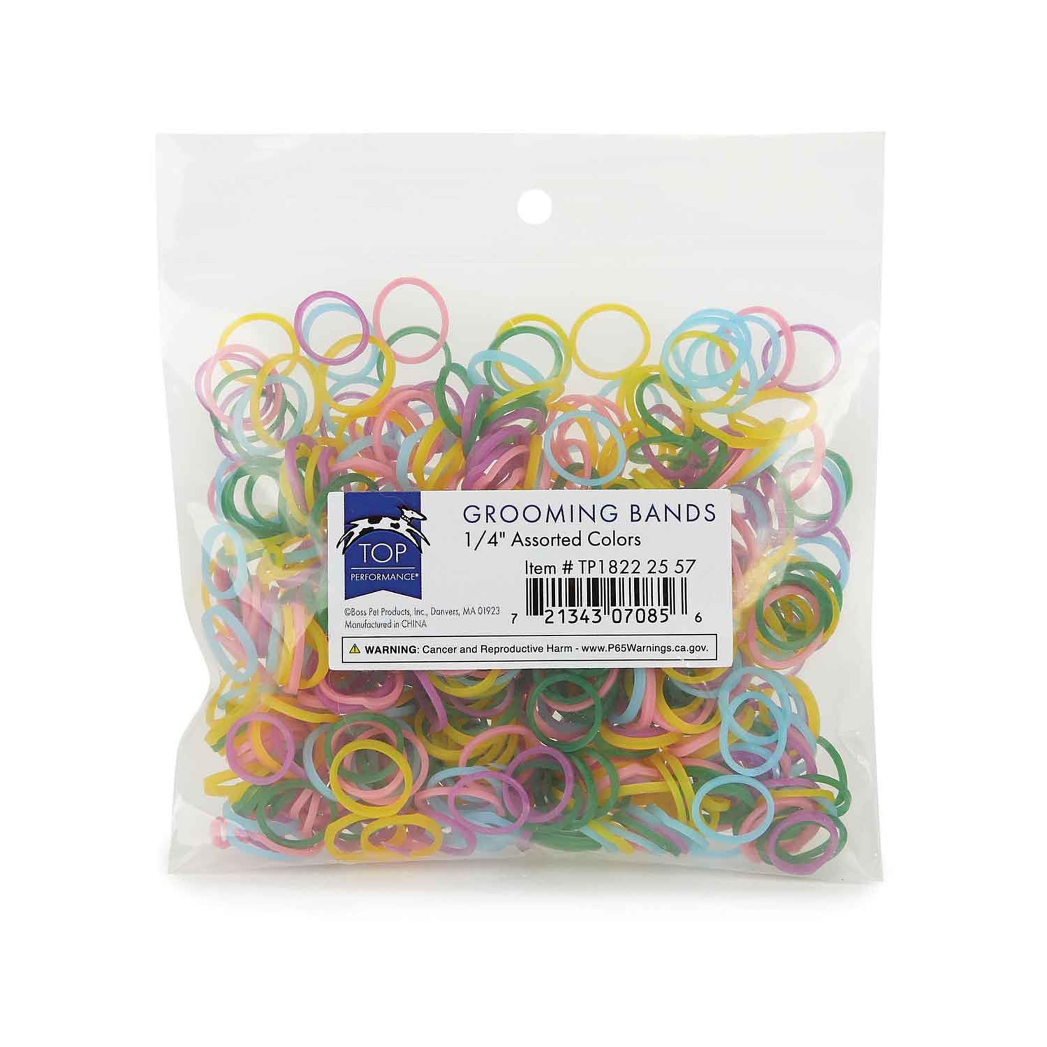 TP Grooming Bands 1/4in assorted Color Image 1