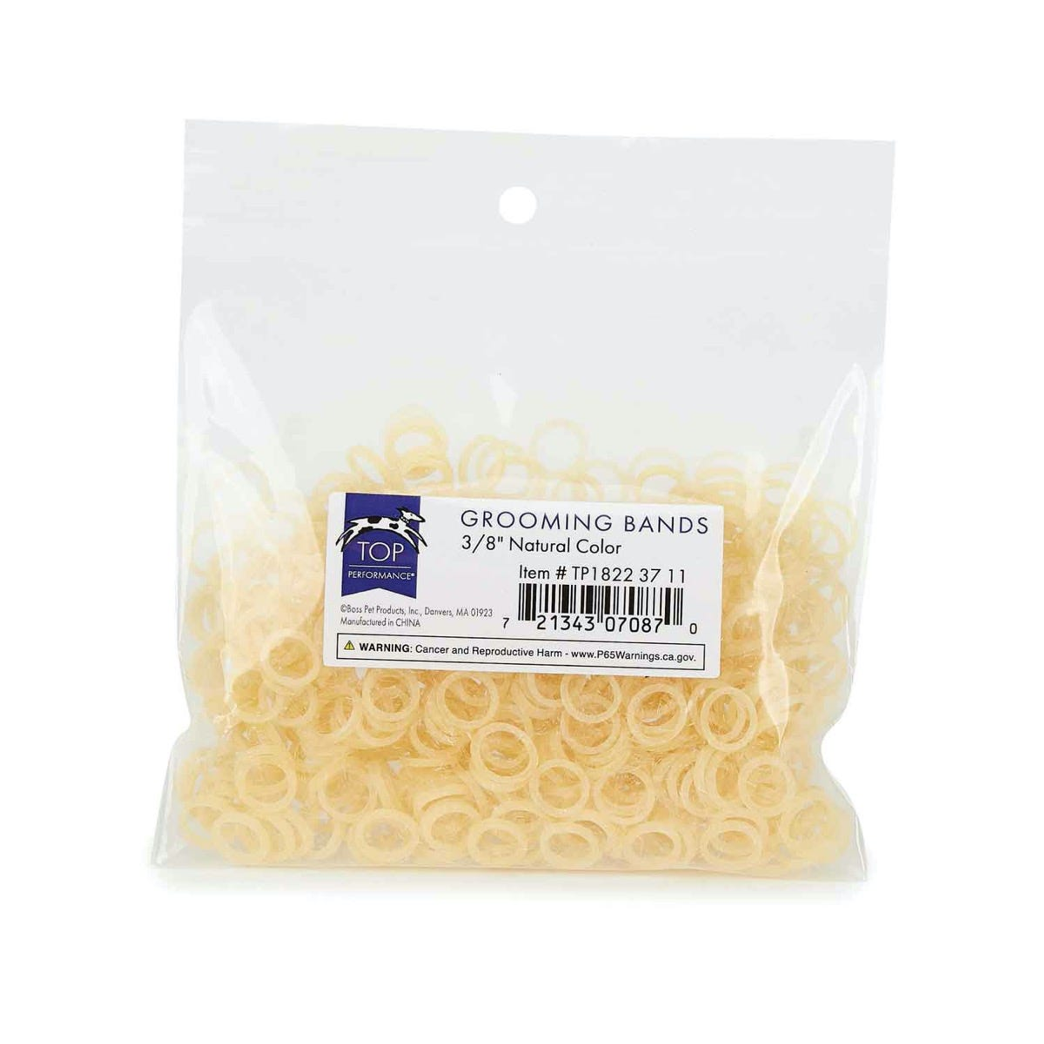 TP Grooming Bands 3/8in Natural Color Image 1