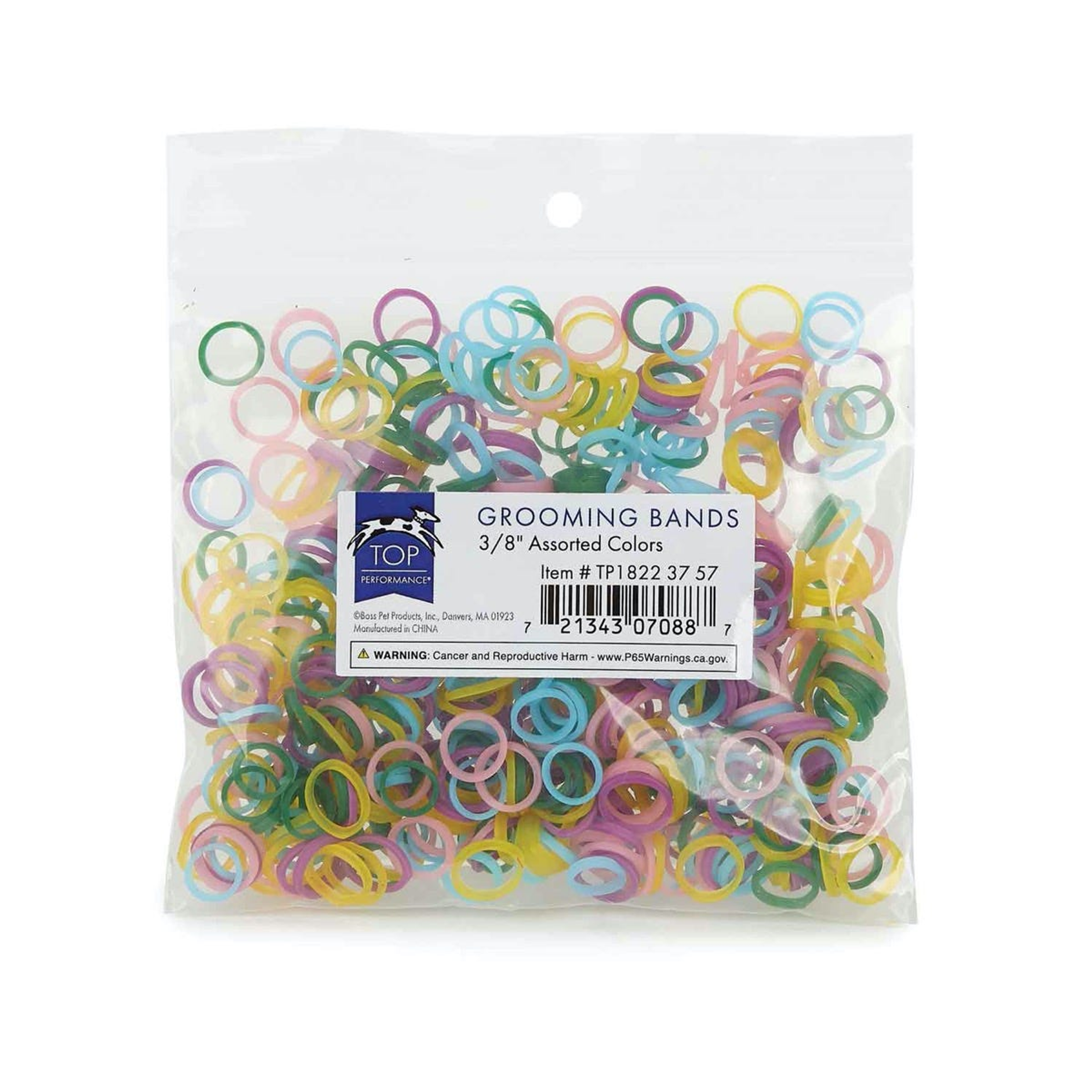 TP Grooming Bands 3/8in Assorted Color Image 1