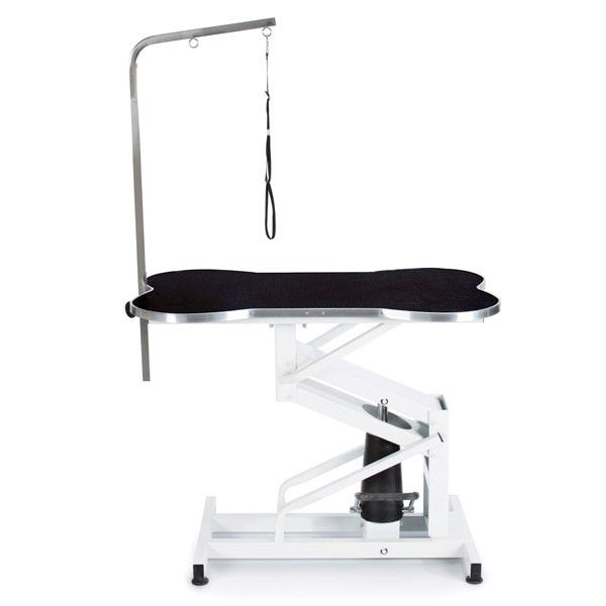 ME Bone Shaped Hydraulic Table Blk Image 1