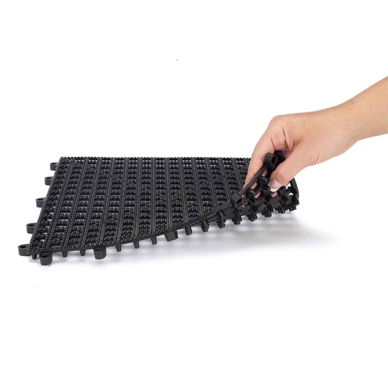TP Floor 12x12In 6Pk Blk Image 1