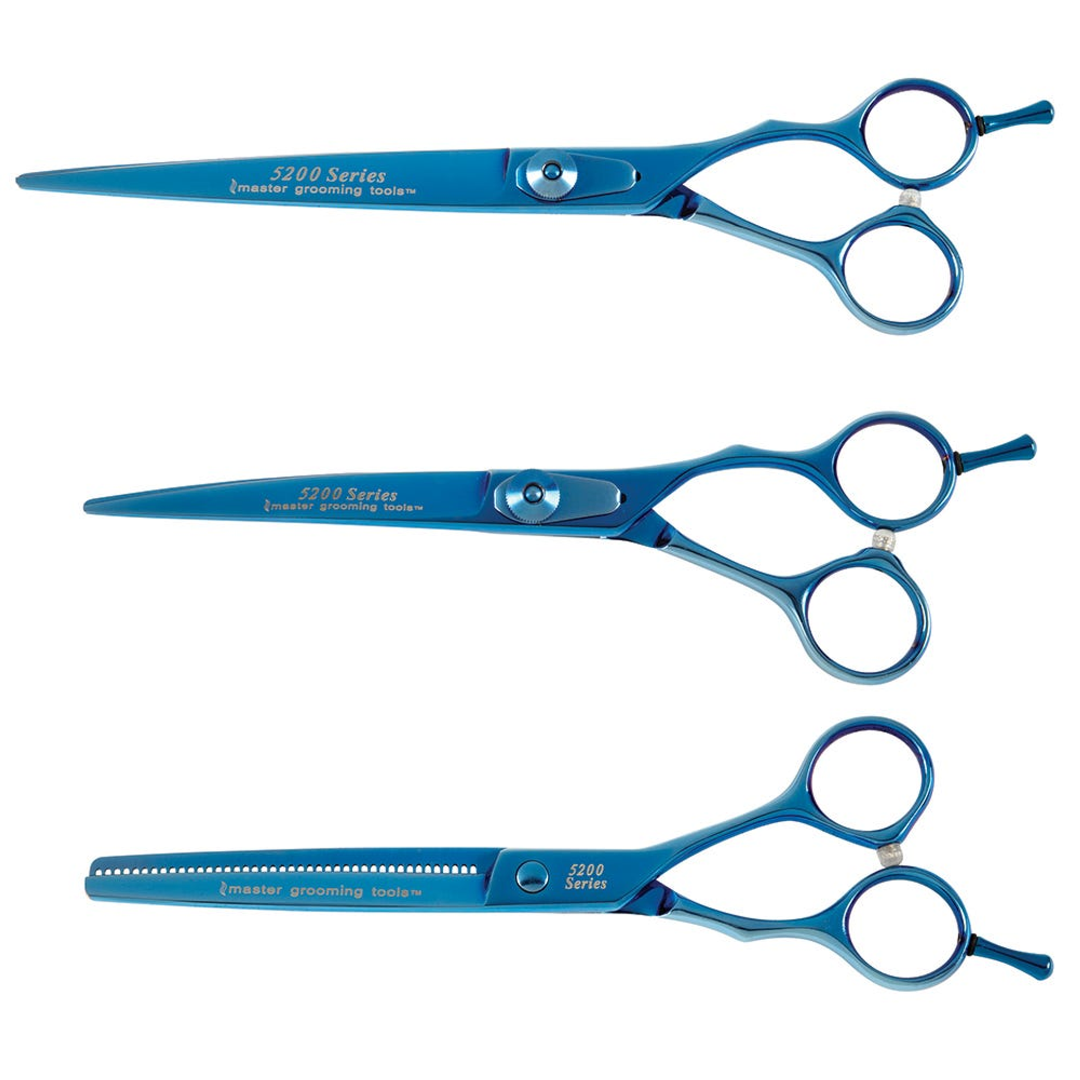MGT 5200 Blue Titanium Shear Kit 3pc Image 1
