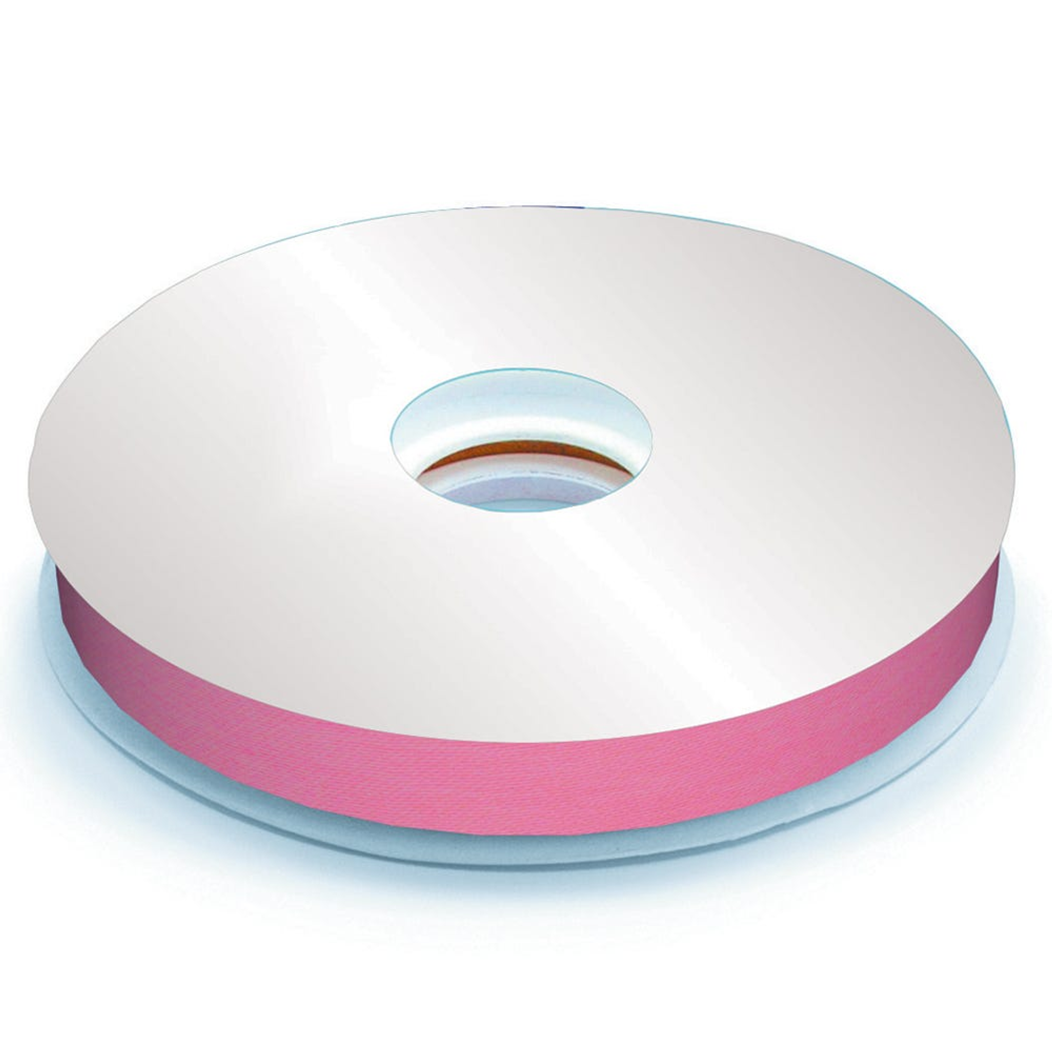 Poly Satin Ribbon Hot Pnk 100 Yds Image 1