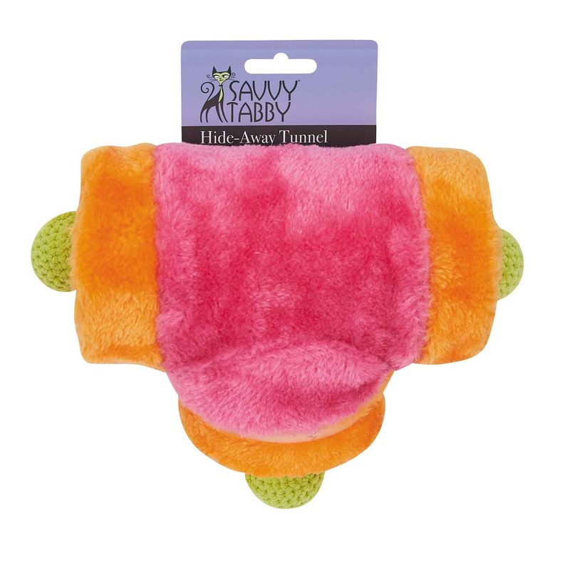 Savvy Tabby Hide-Away Tunnel Image 1