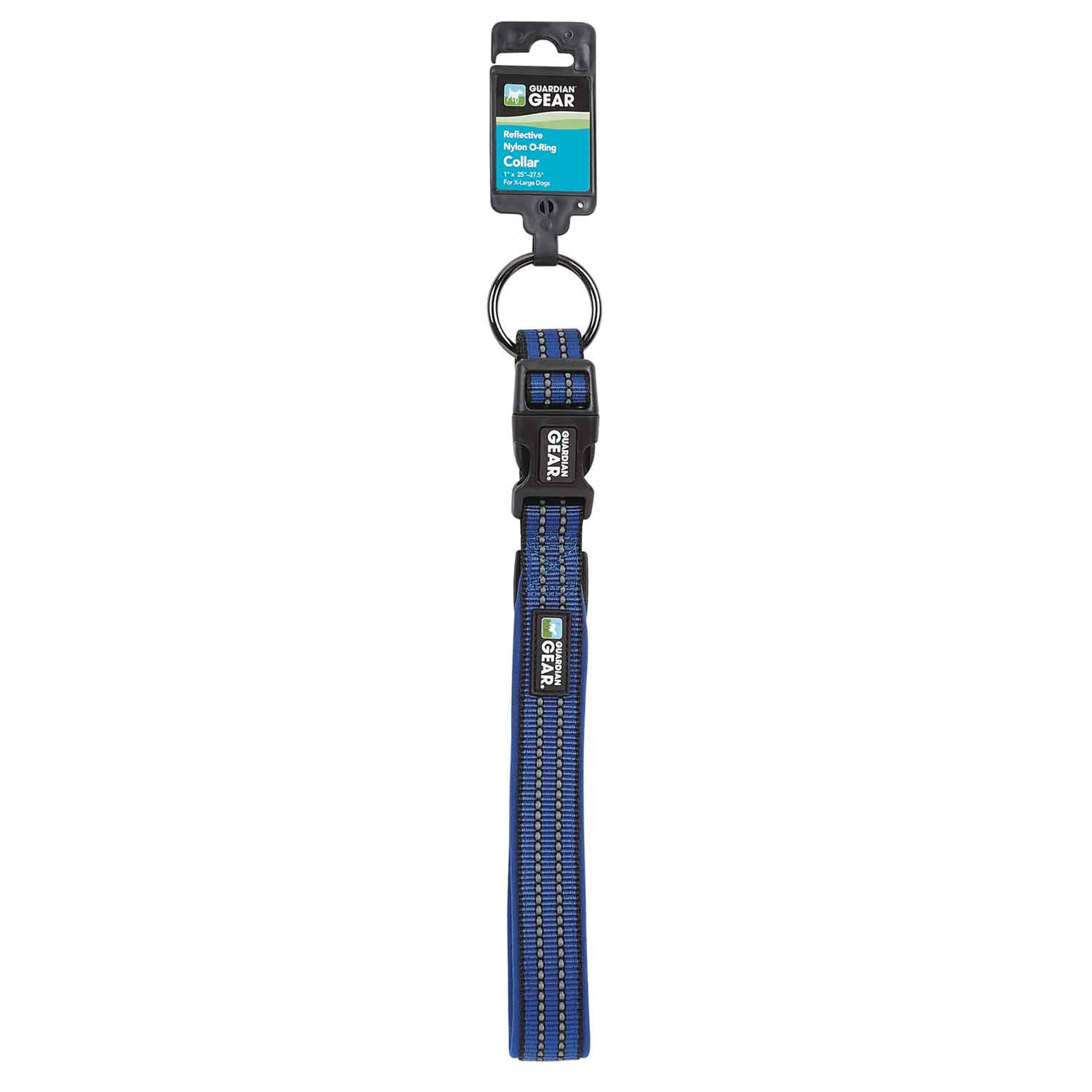 GG Reflect Nylon O-Ring Collar M Blu Image 1