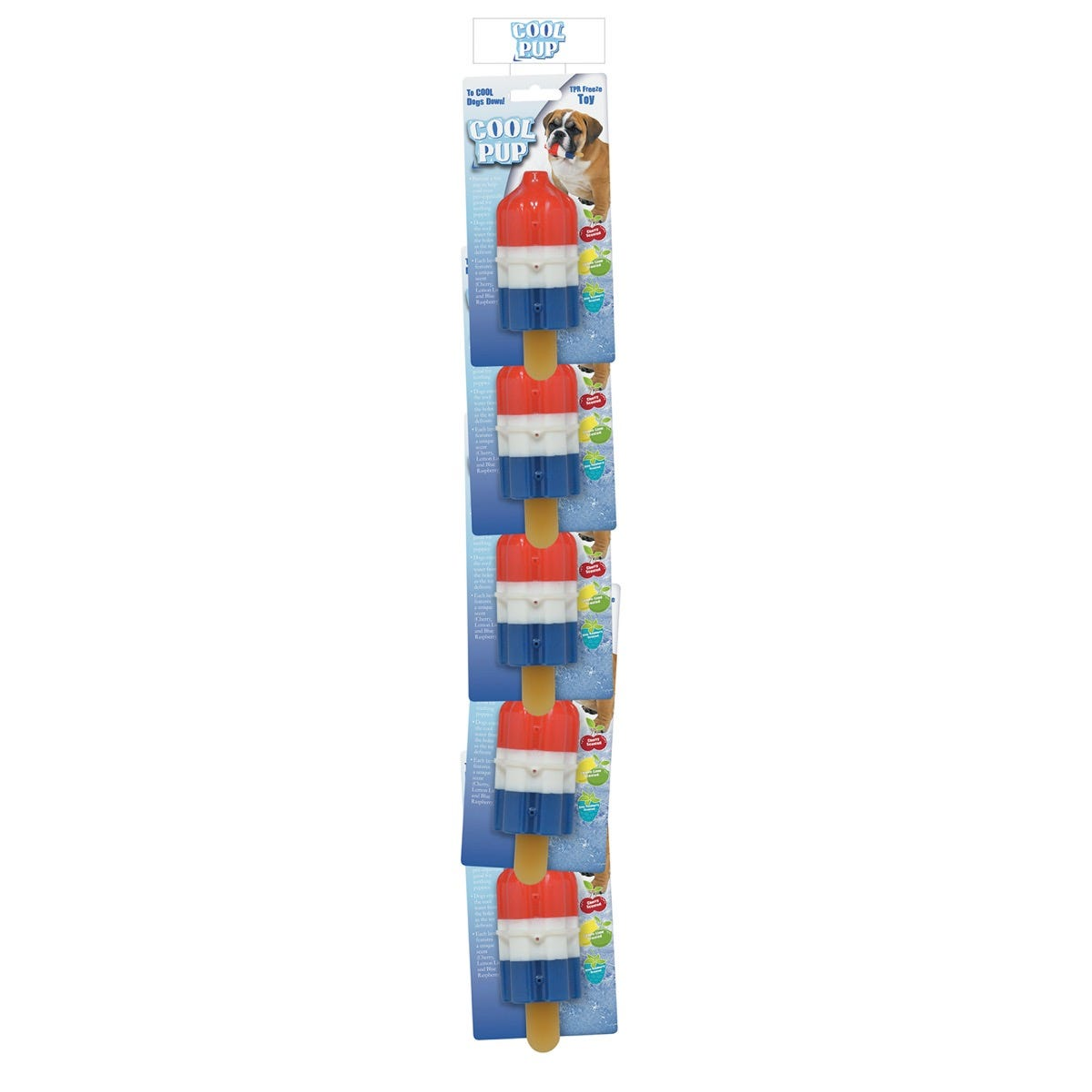 CP Toy Mini Rocket Pop Clip Strip 5pc Image 1