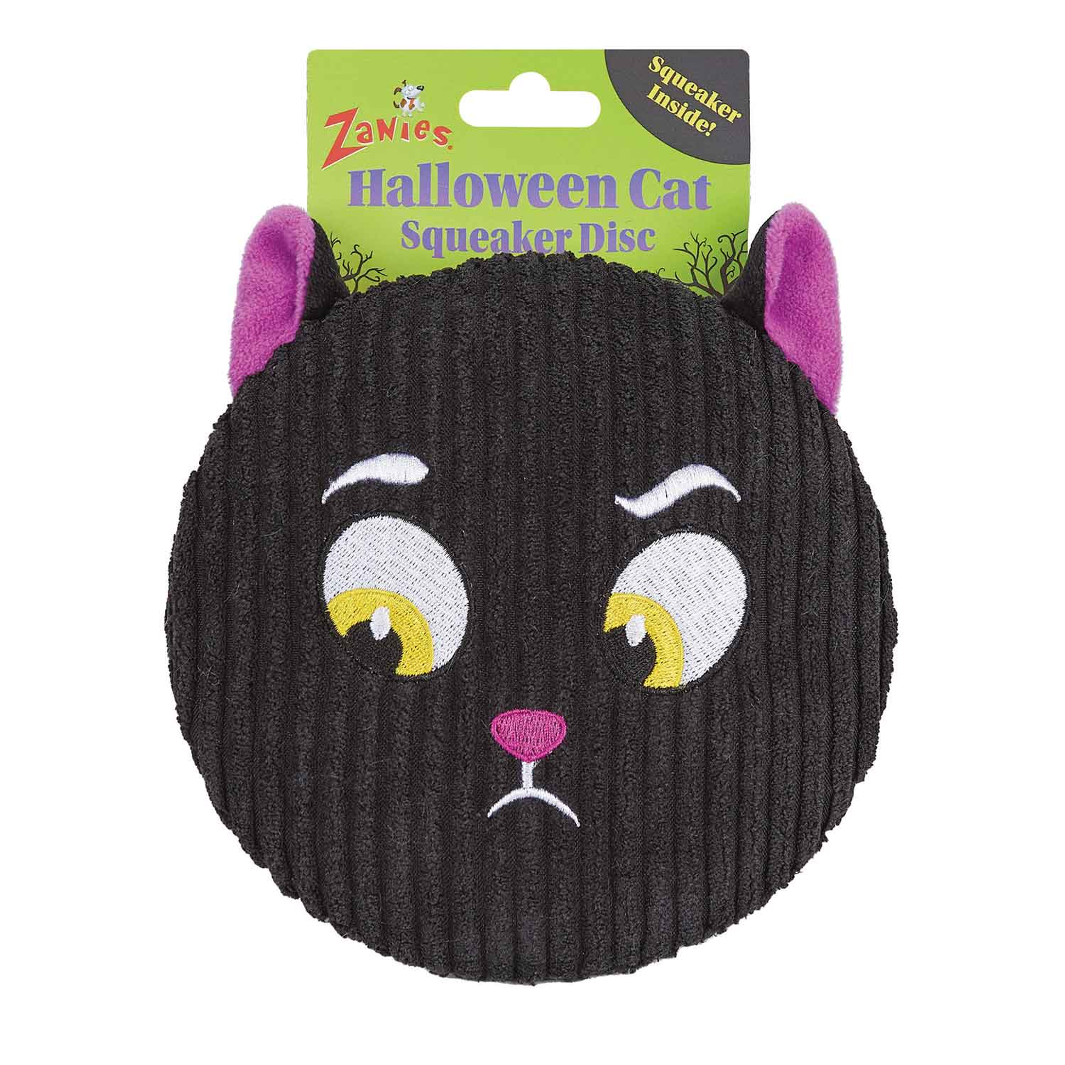 ZA Halloween Cat Squeaker Disc Image 1