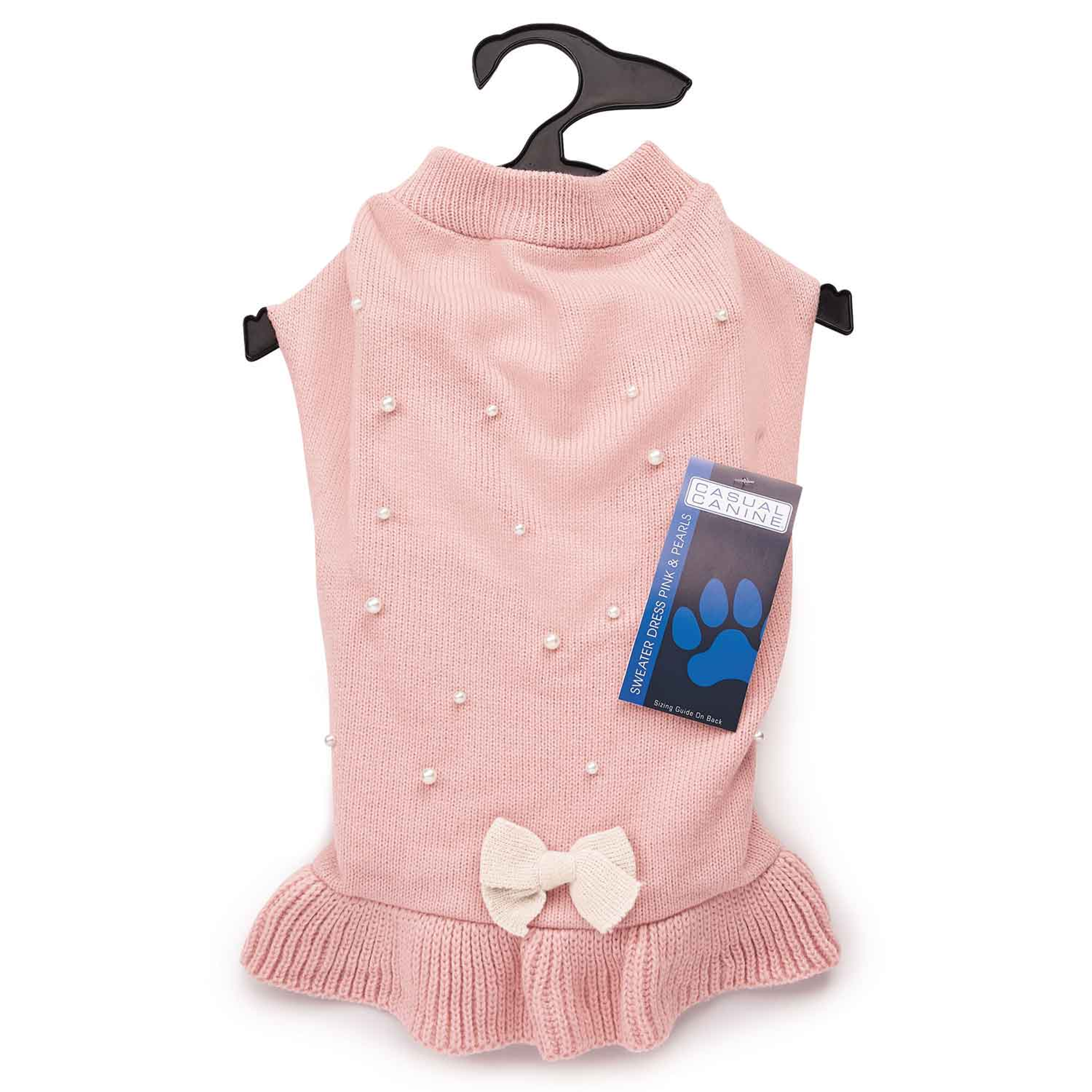 CC Sweater Dress Pink & Pearls XS Image 1