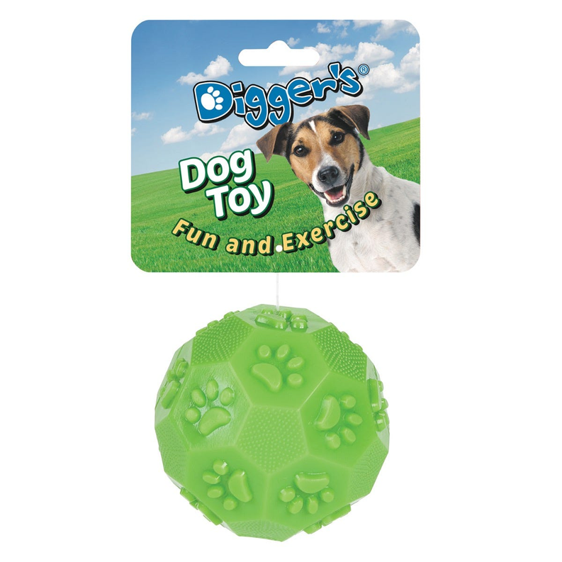 Digger's Paw Chuckle & Treat Ball LGrn Image 1