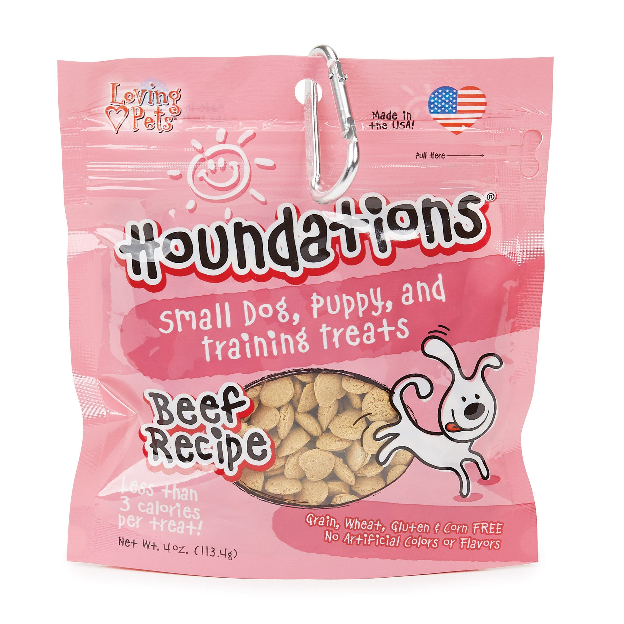 LP Houndations Train Treats Beef 4oz Image 1