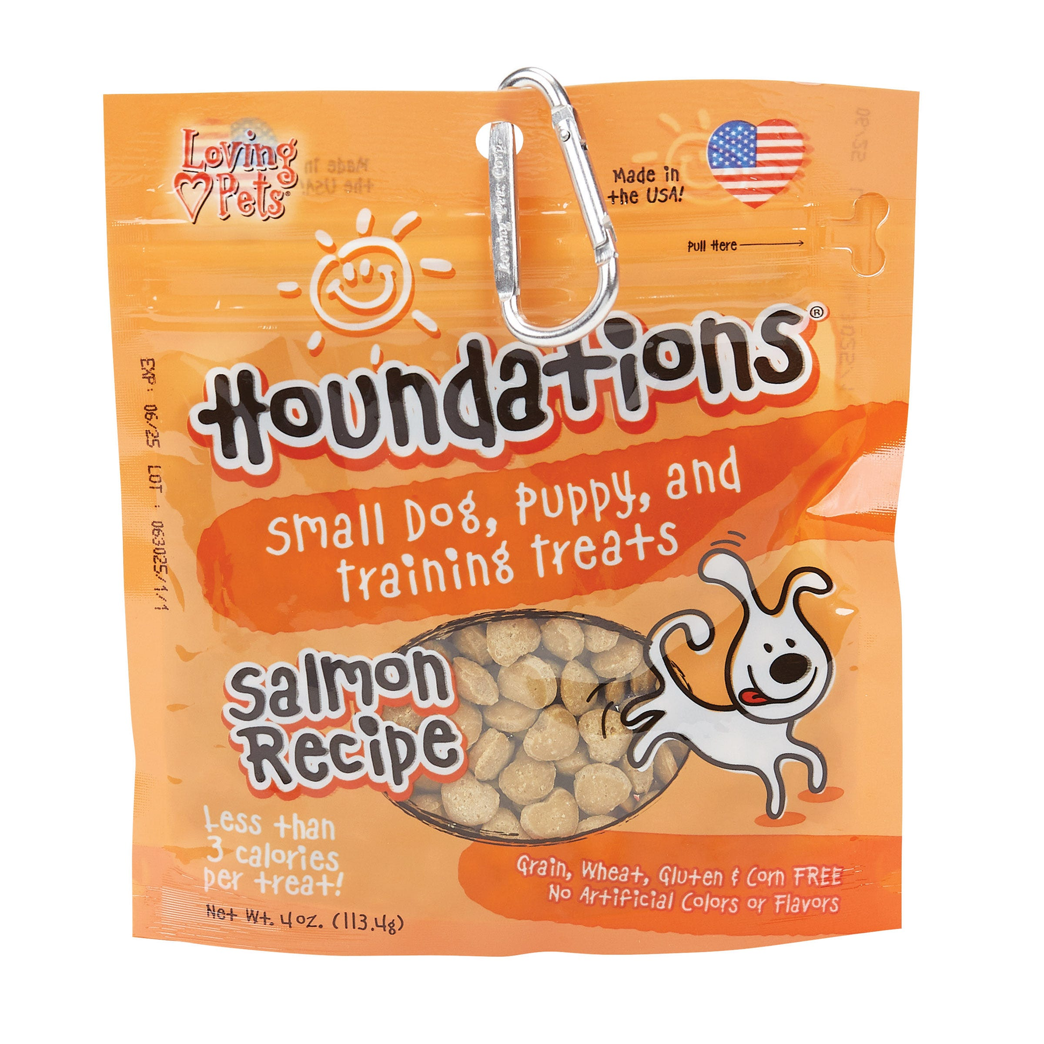 LP Houndations Train Treats Salmon 4oz Image 1