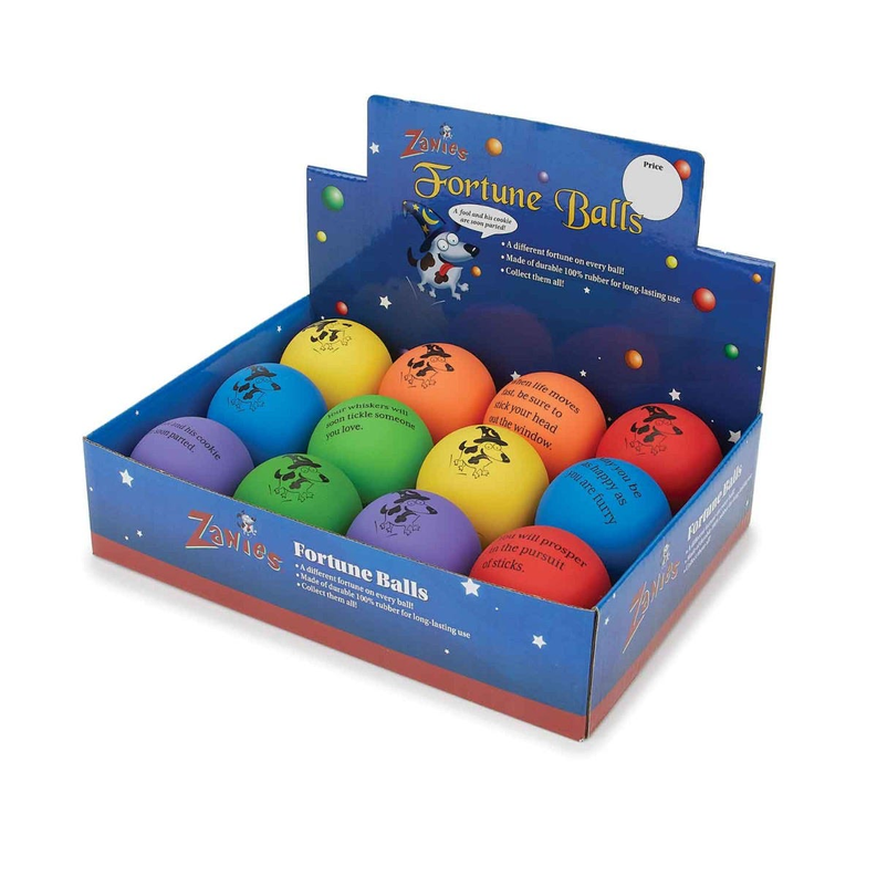 Zanies Fortune Ball CDU 12Pc Image 1