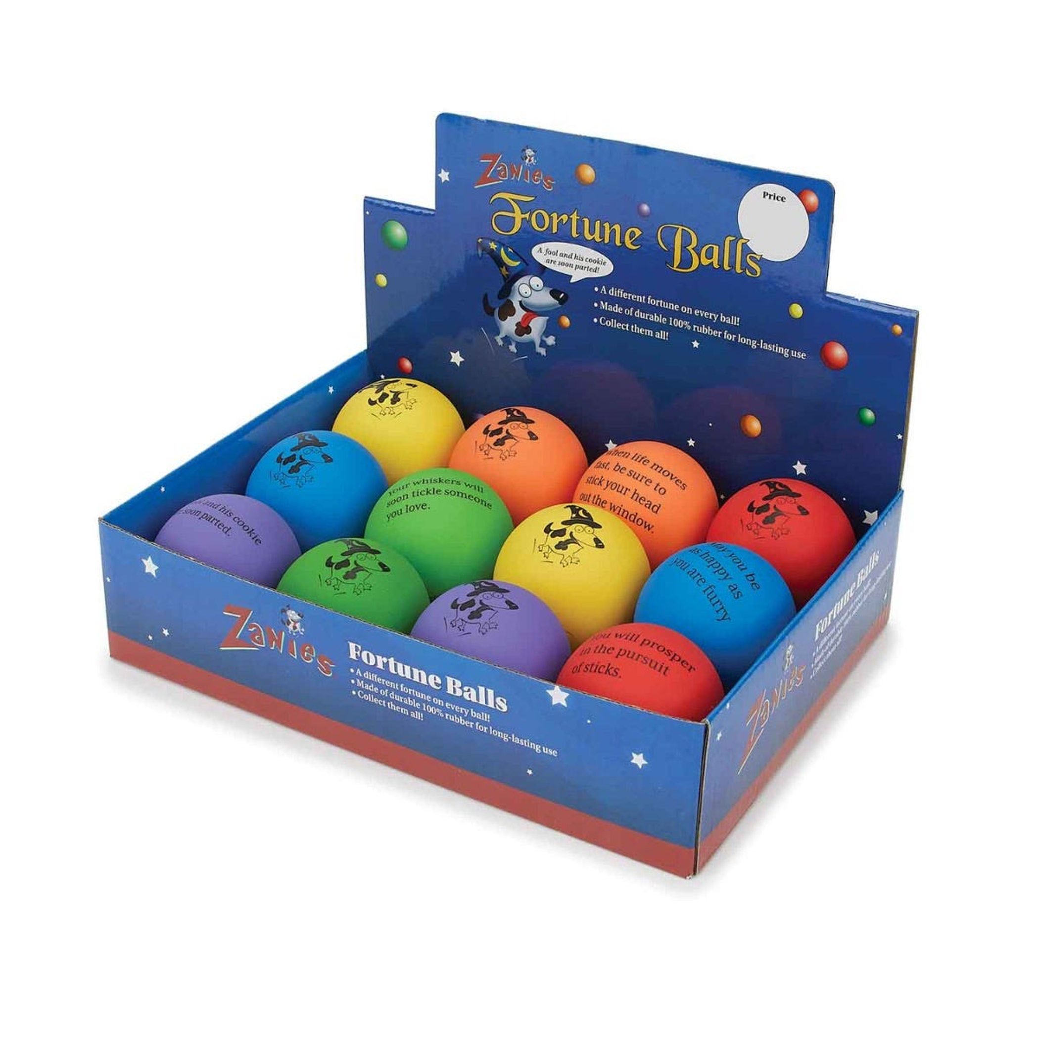 Zanies Fortune Ball CDU 12Pc Image 1