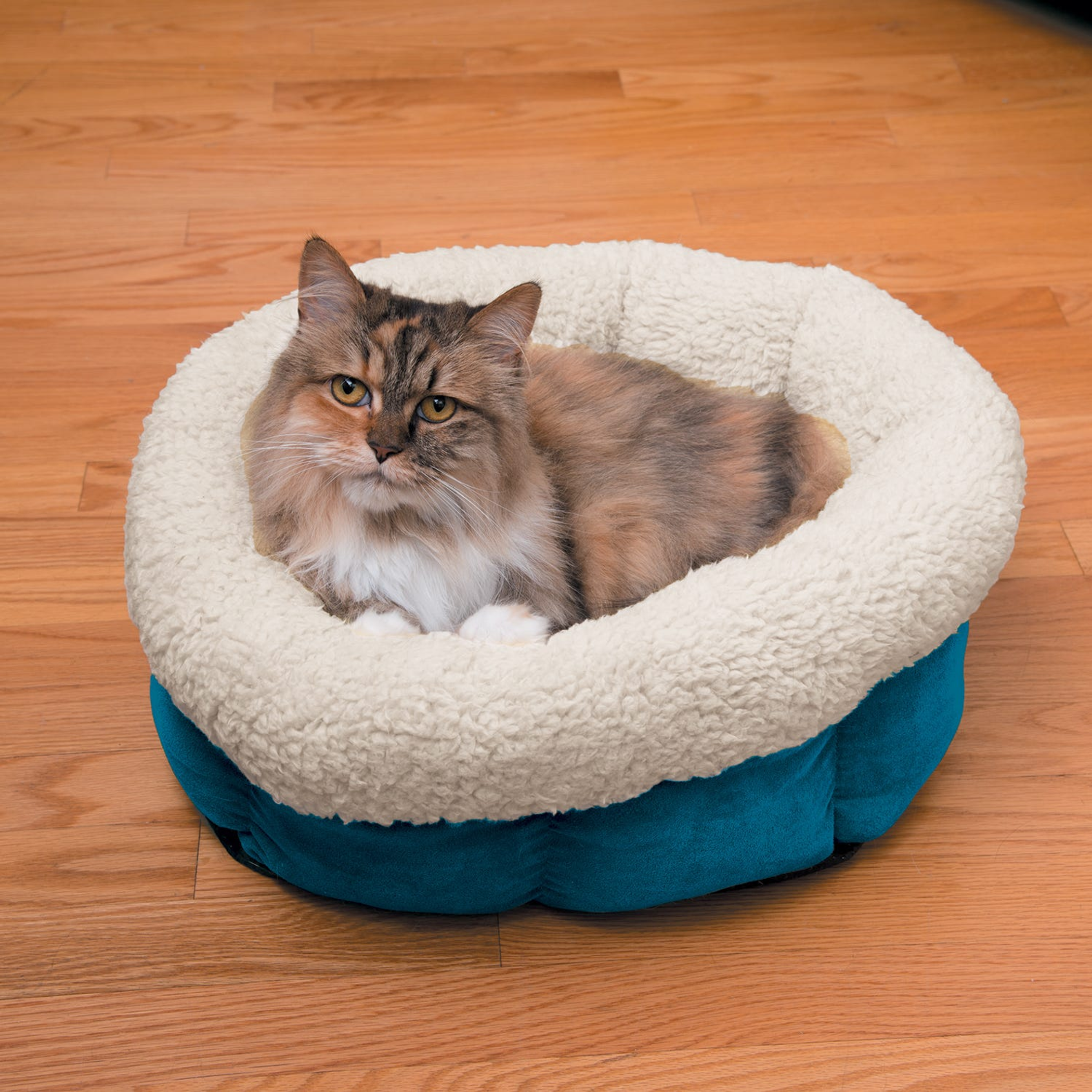 Slumber Pet Cat Snuggle Bed 18In Image 1