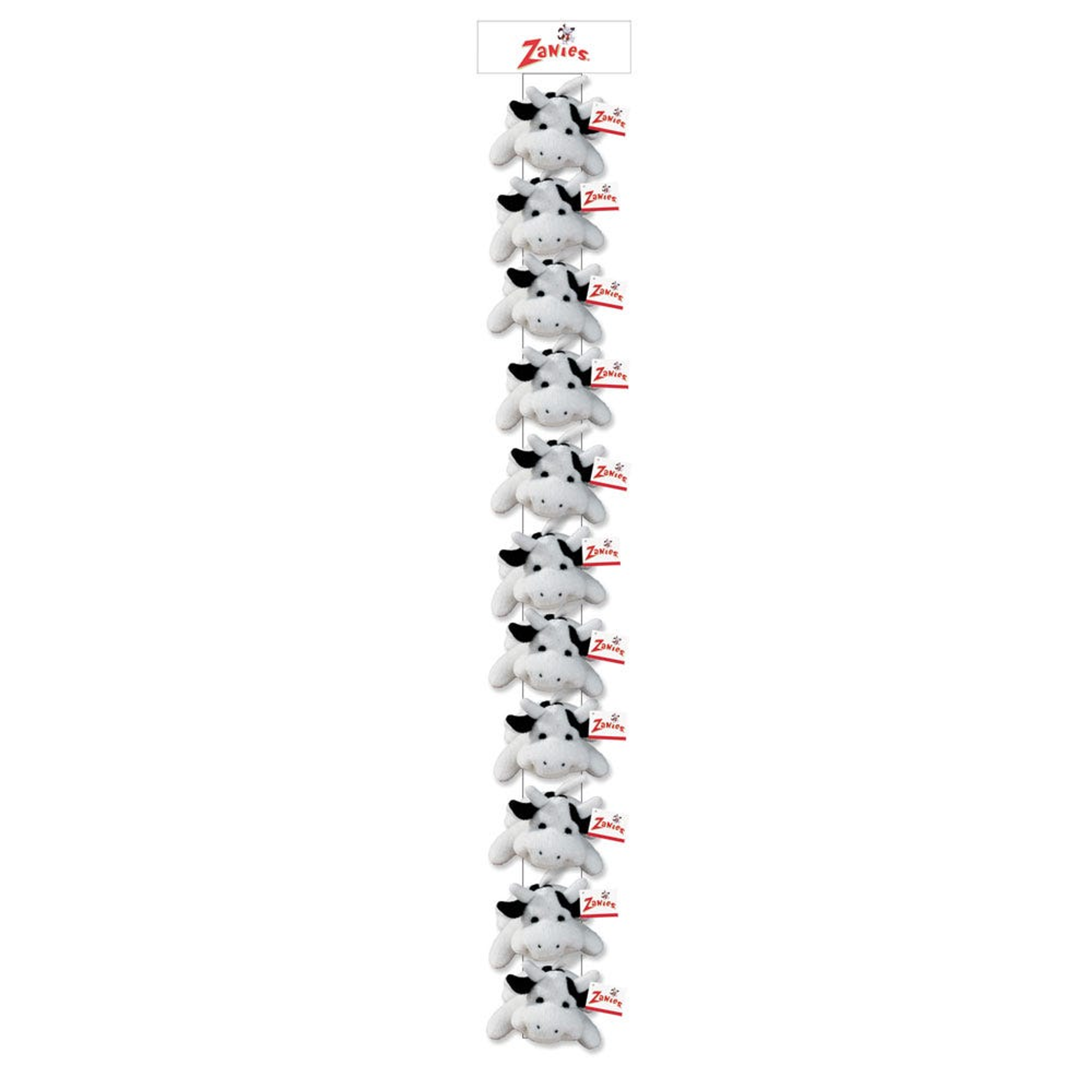 ZA Bitty Buddy Clip Strip - Moo 12pc Image 1