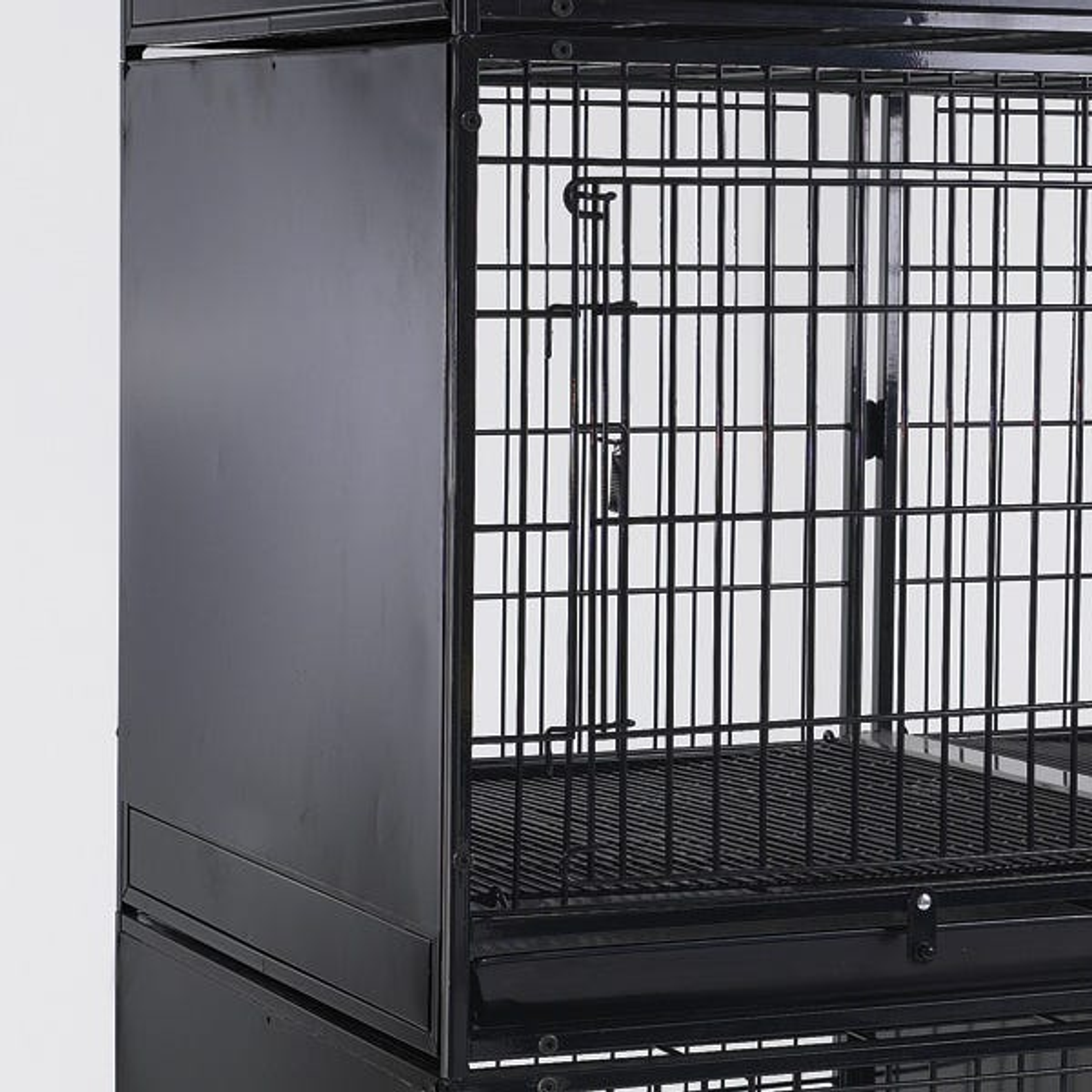 PS Modular Cage Side Panels 2Pc Wht Image 1