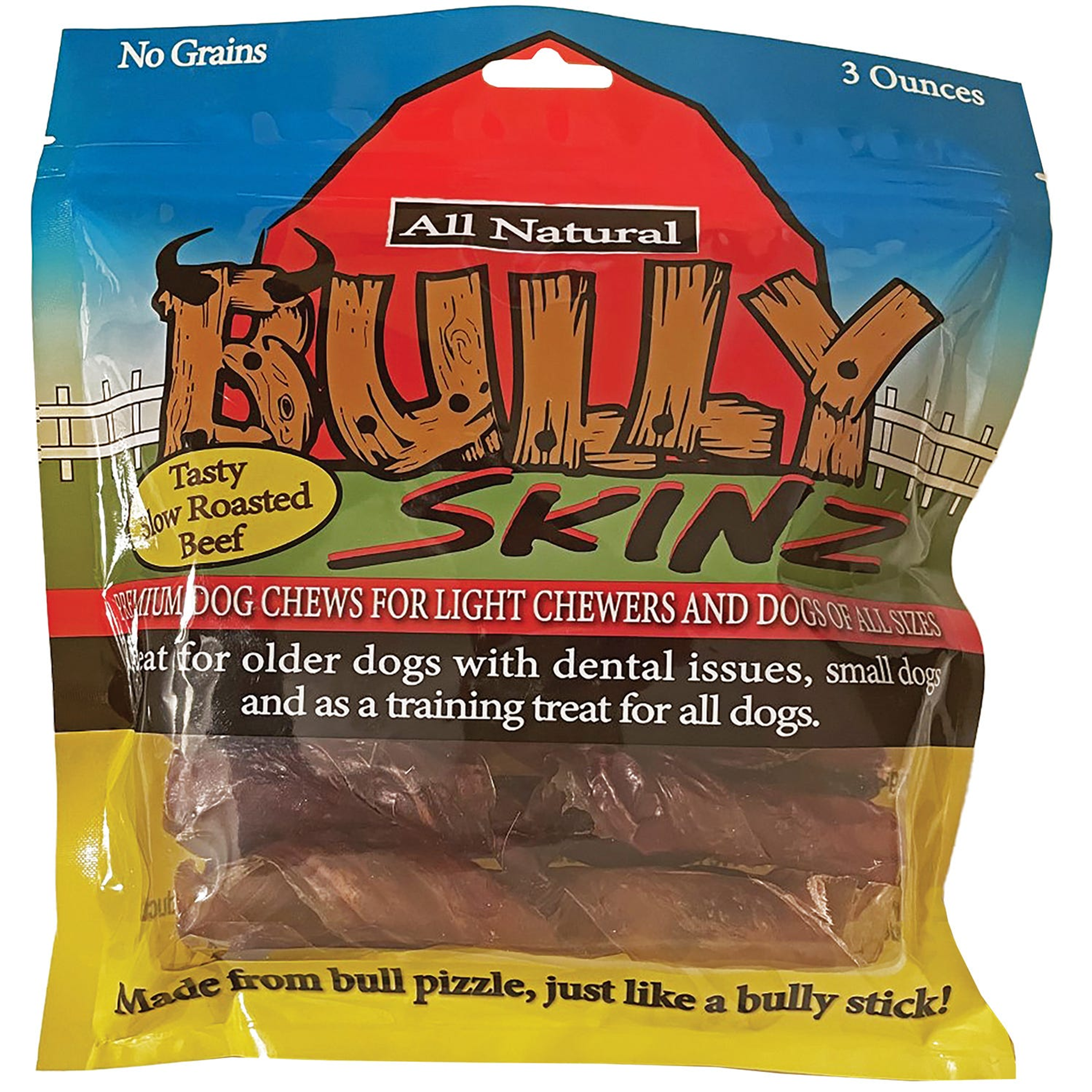 SCP Bull Pizzle Skin - Bully Skinz 3oz Image 1