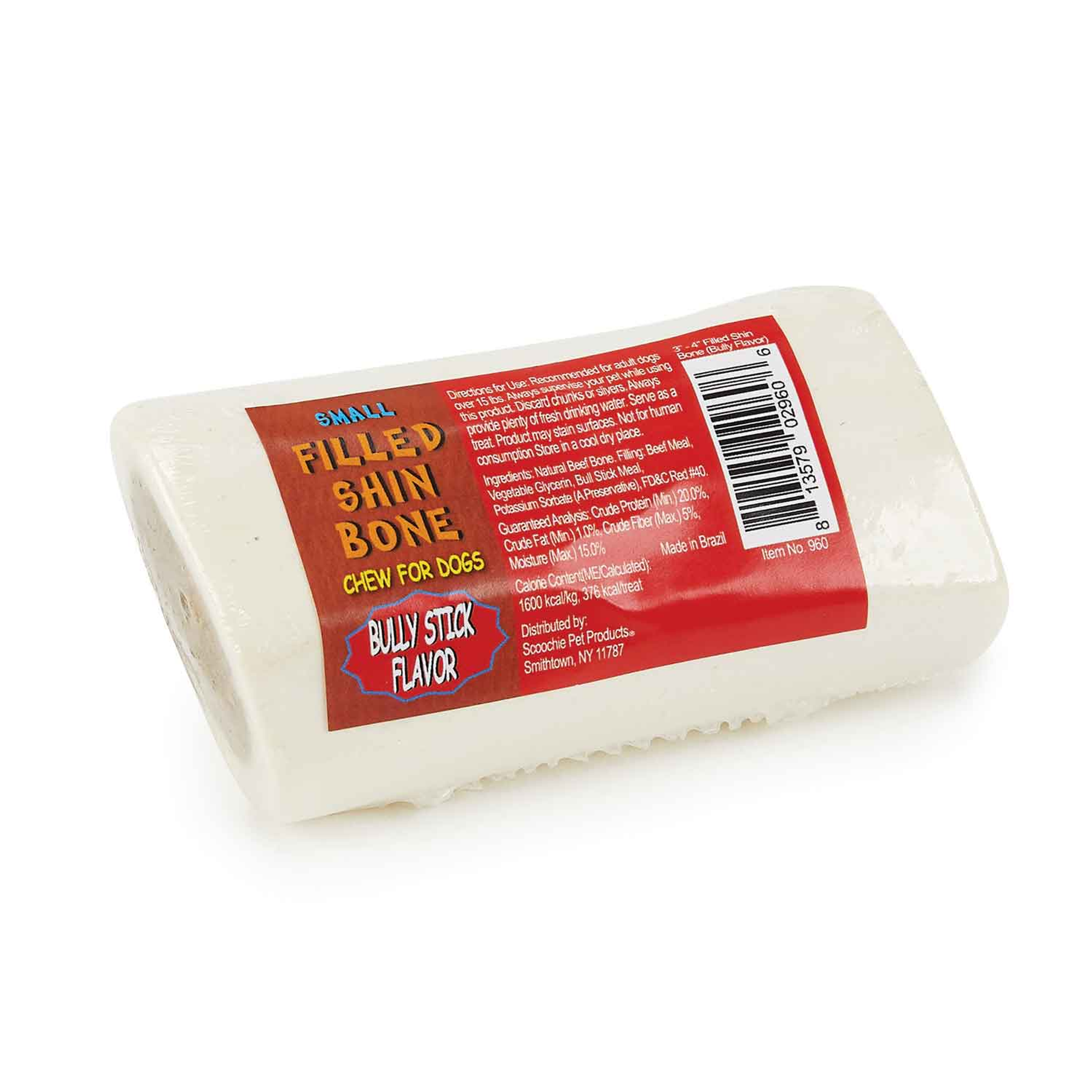 SCP Bone Bully Stuffed 3-4in Image 1