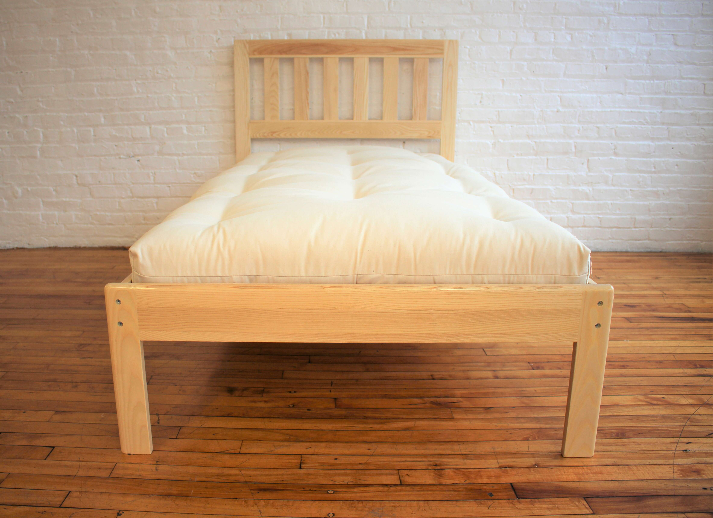 Colchón firme de algodón y lana orgánicos 100% hipoalergénico sostenible tamaño personalizado adaptado para dormir de lado o espalda